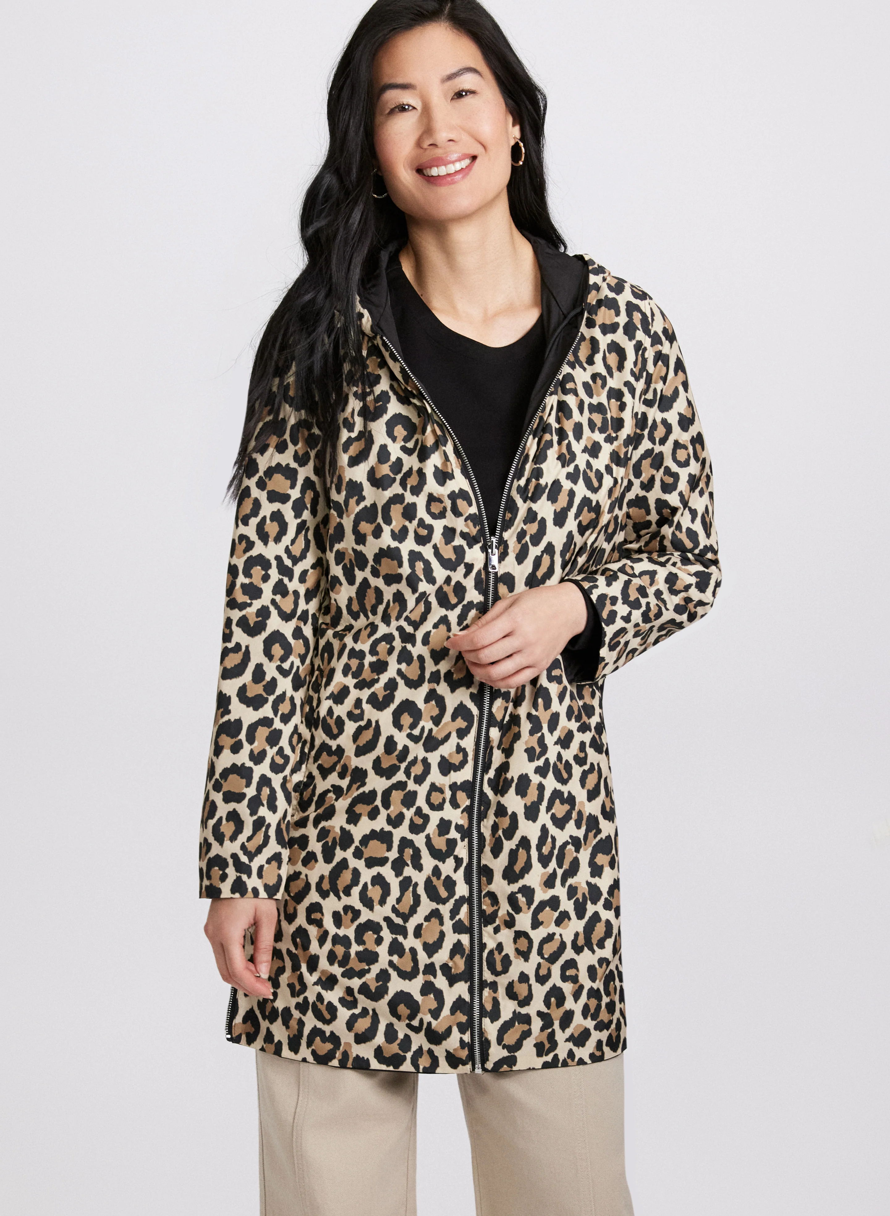 Reversible Nylon Coat - Image 7