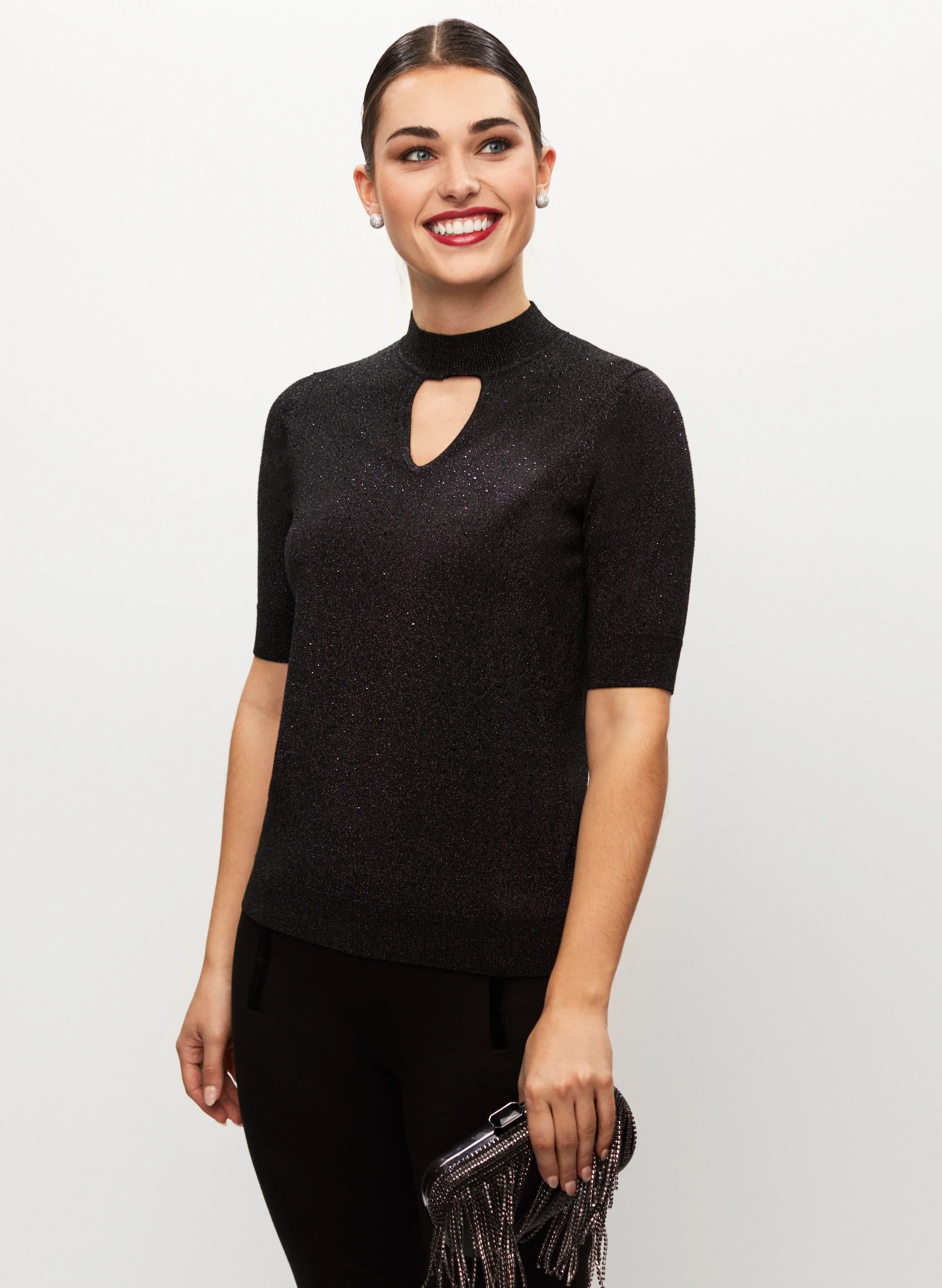 Rhinestone Embellished Sweater - Image 5