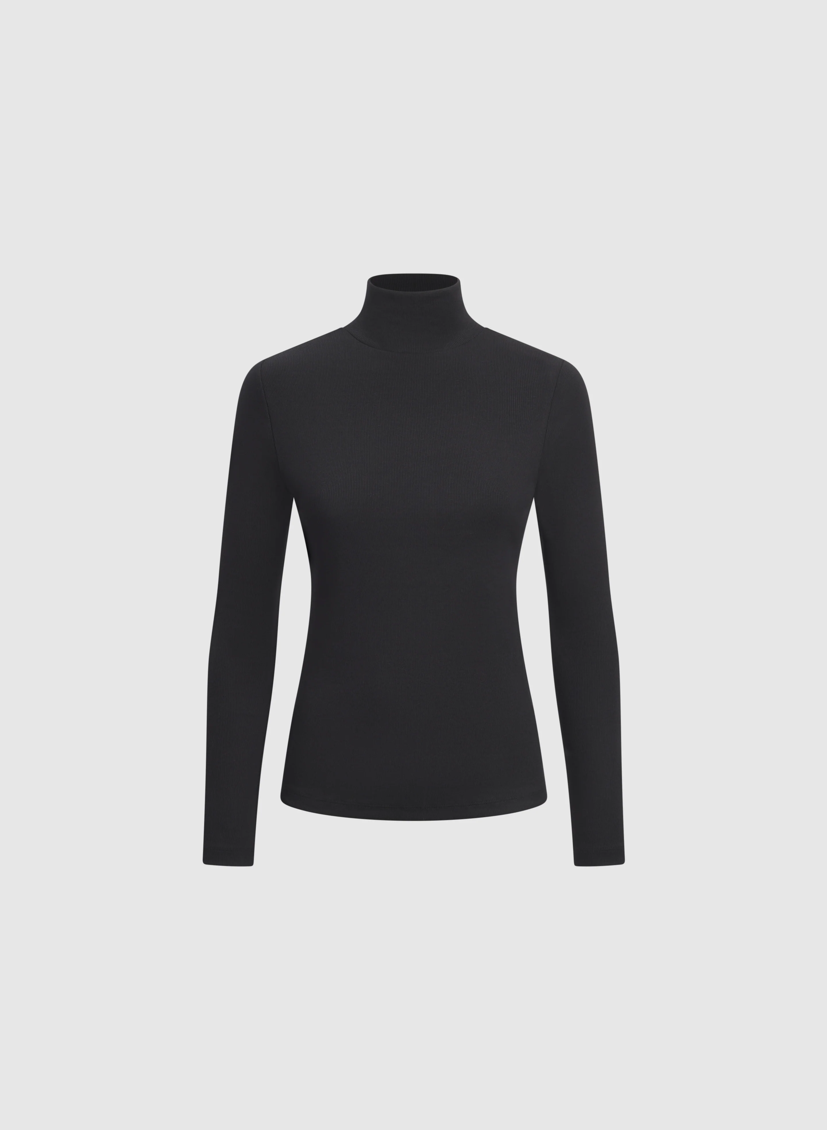 Ribbed Mock-Neck Top - Image 6