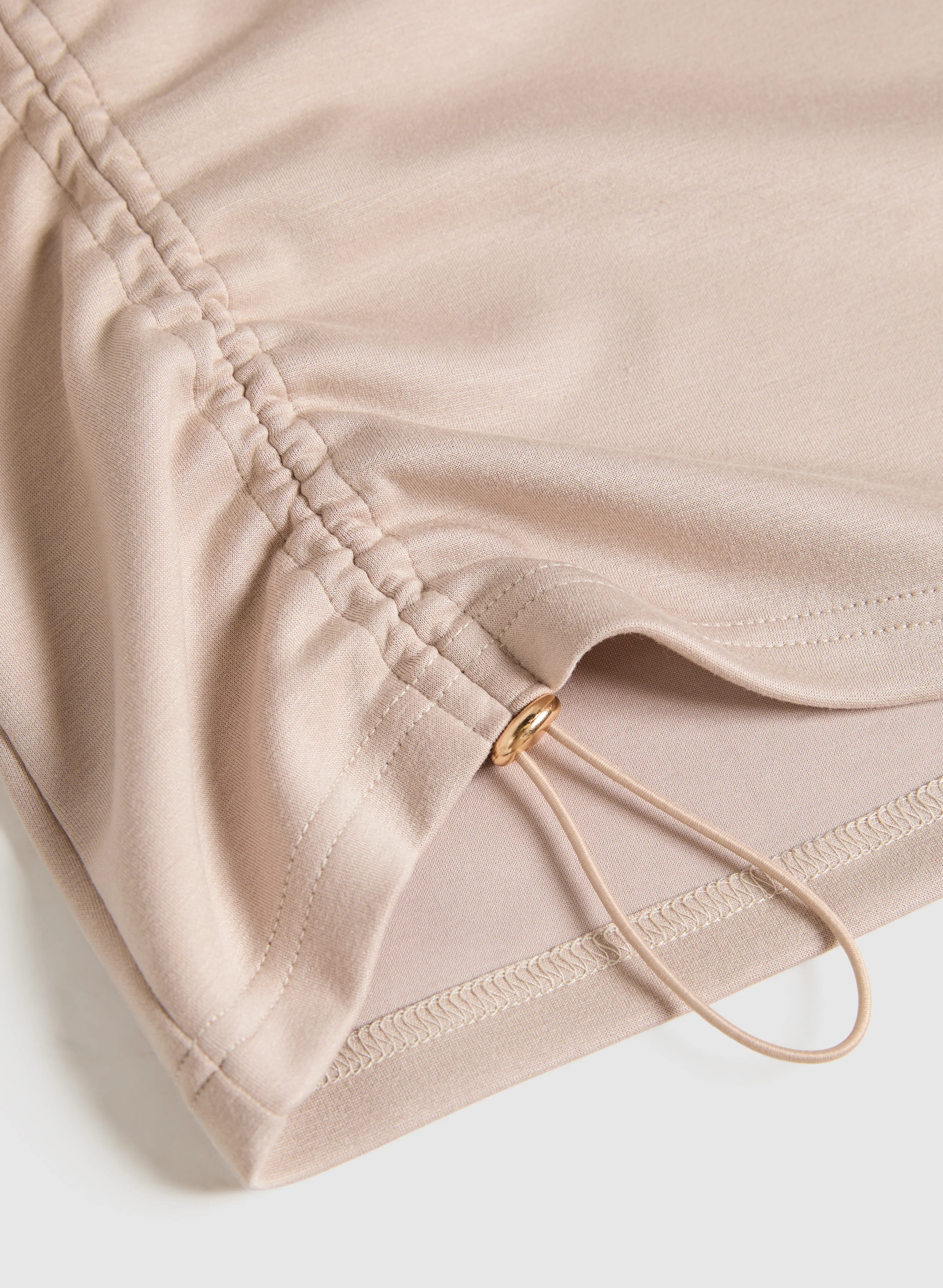 Ruched Flap Pocket T-Shirt - Image 7