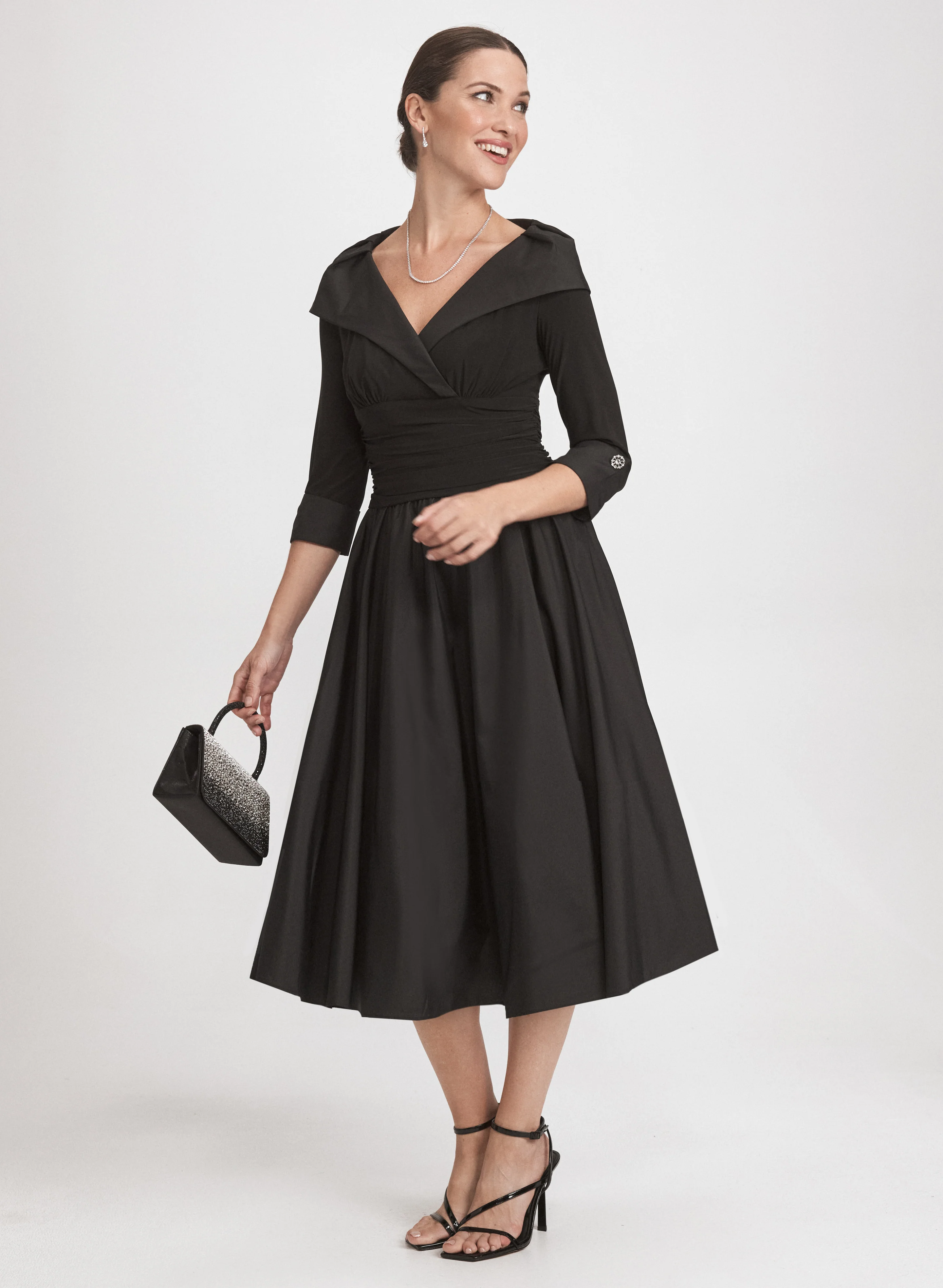 Ruched Waist Dress - Image 3