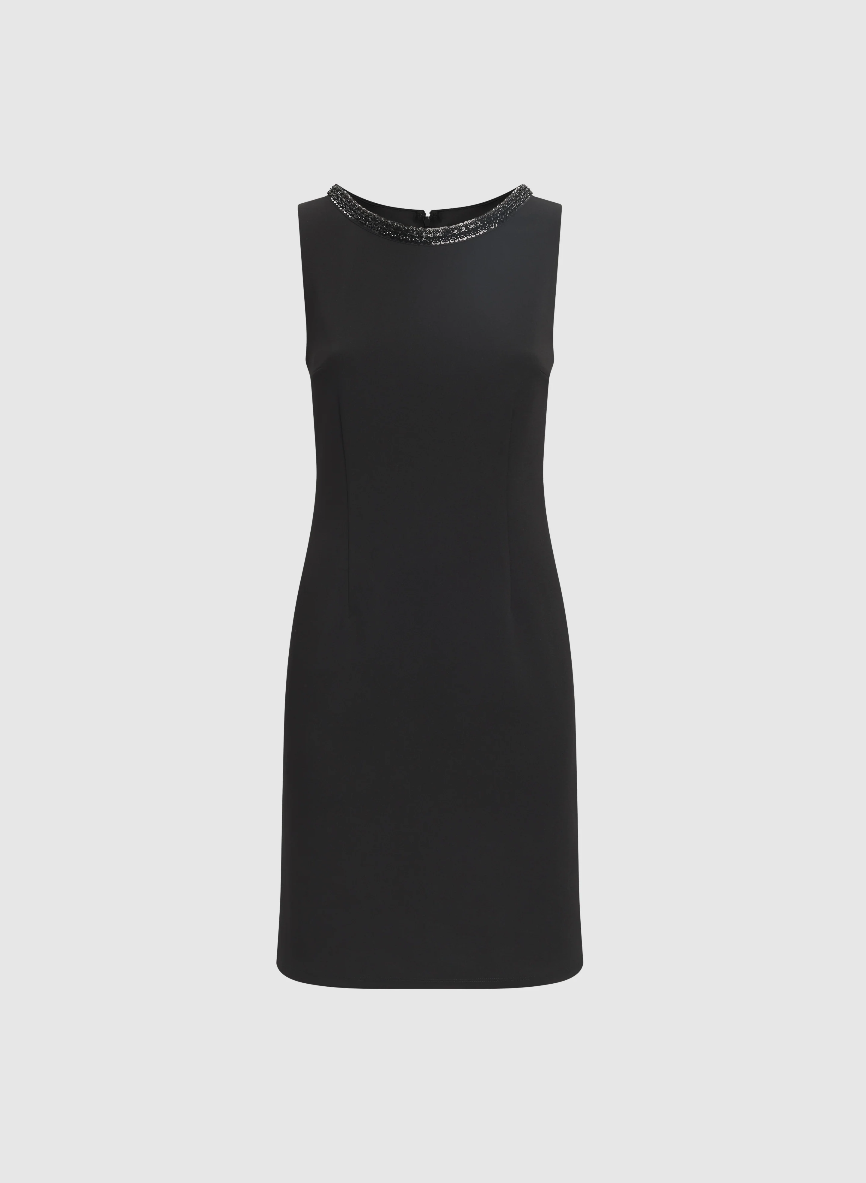 Scuba Crepe Dress & Chiffon Cape Two-Piece Set - Image 7
