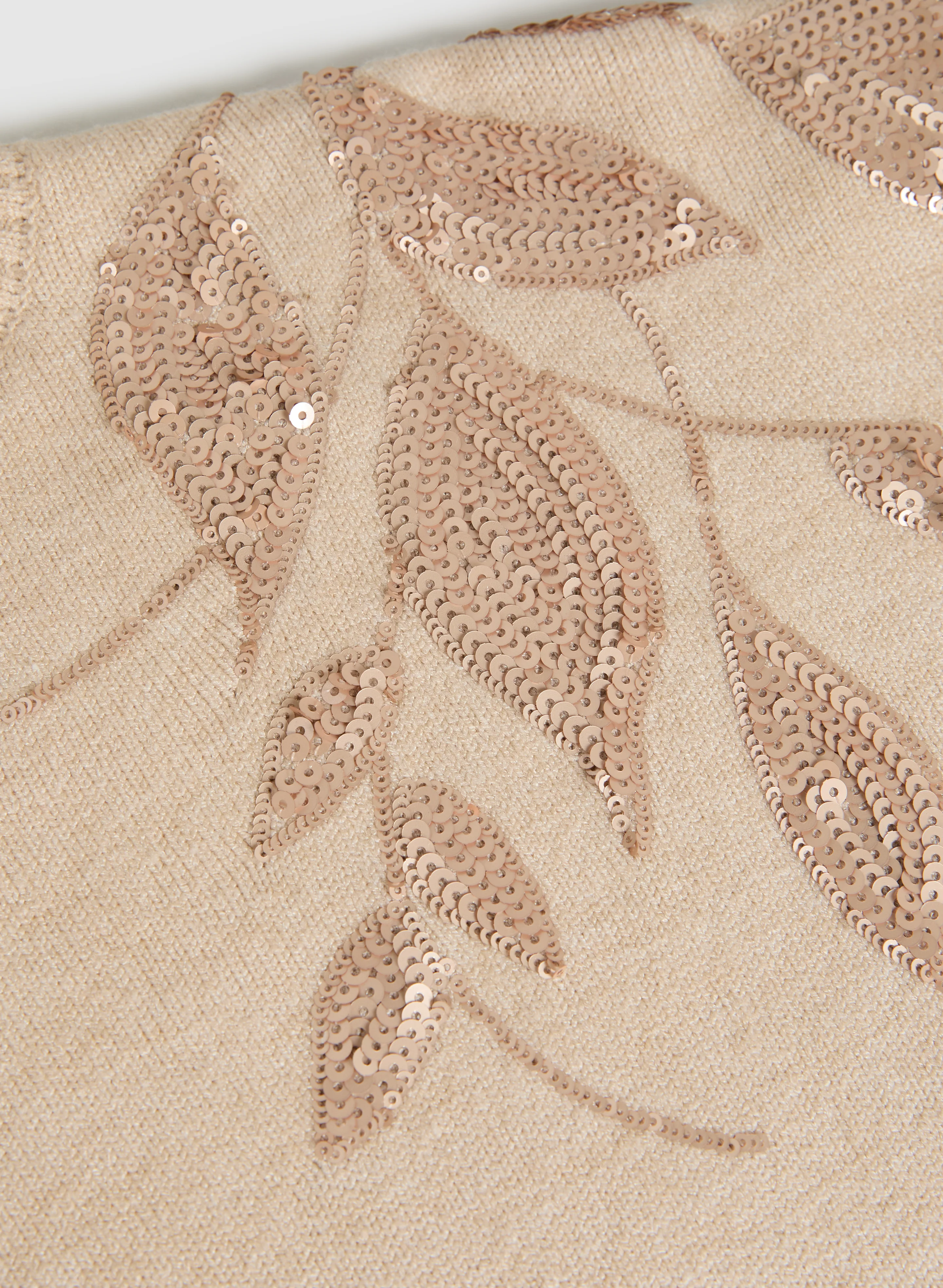Sequined Placement Print Sweater - Image 6