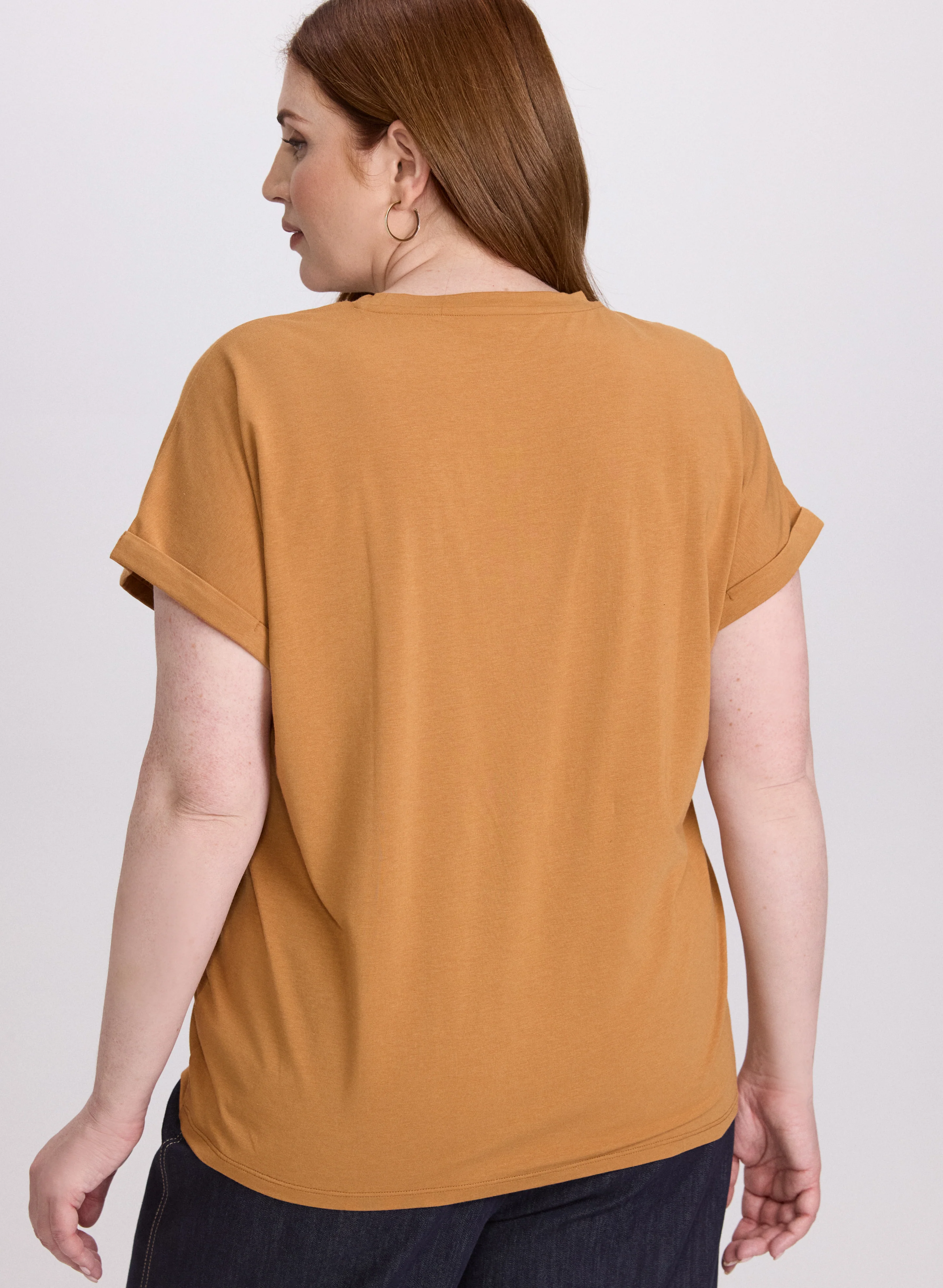 Sequined Script Tee - Image 4