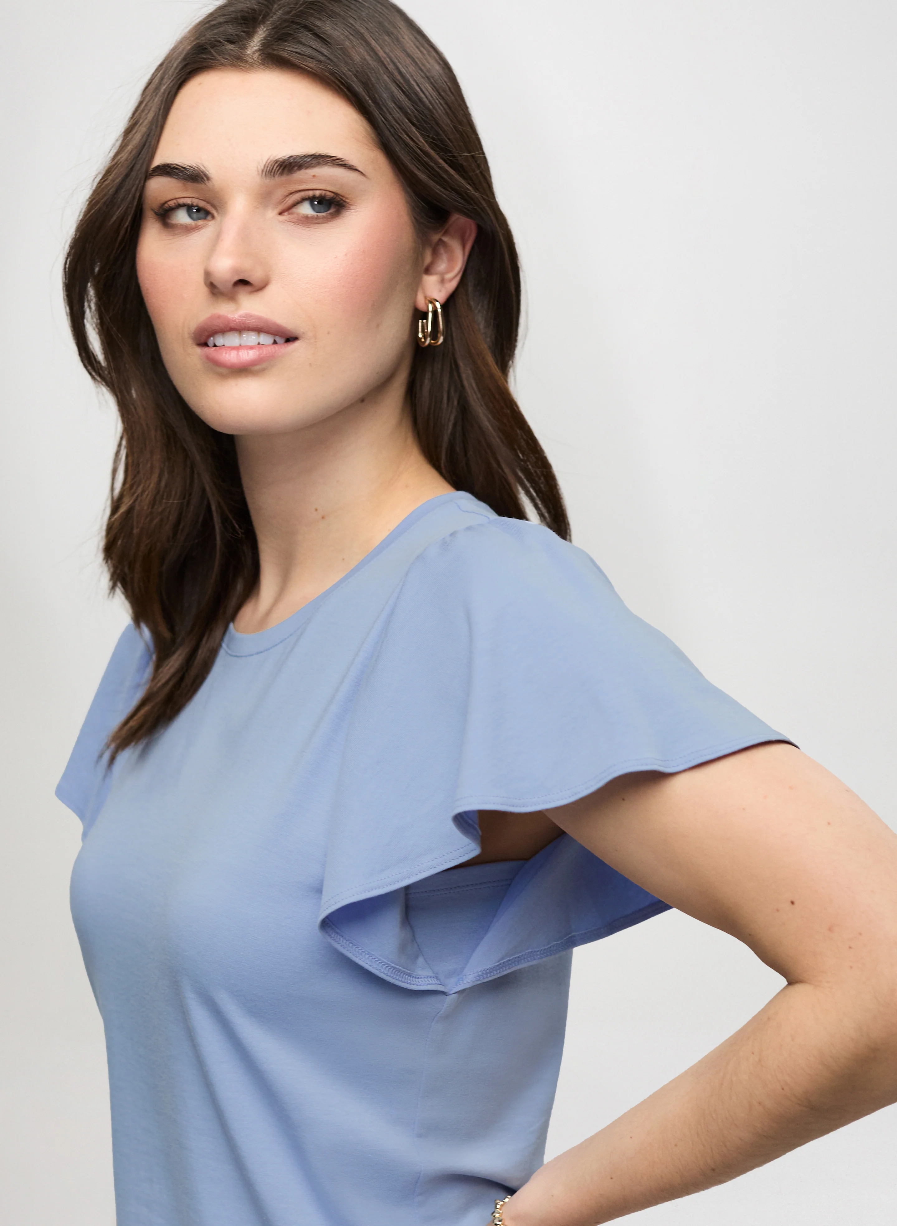 Flutter Sleeve Tee - Image 2