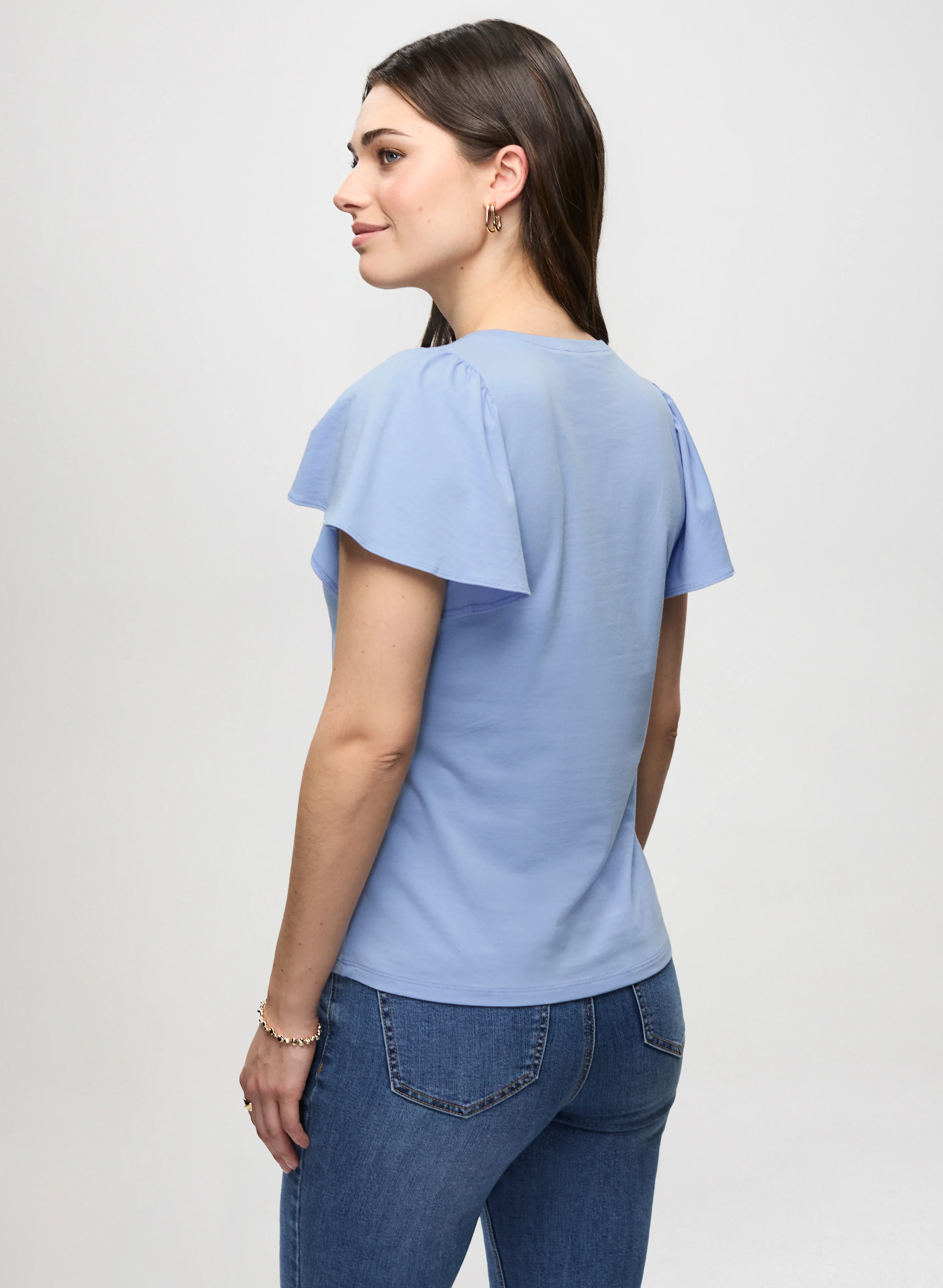 Flutter Sleeve Tee - Image 4