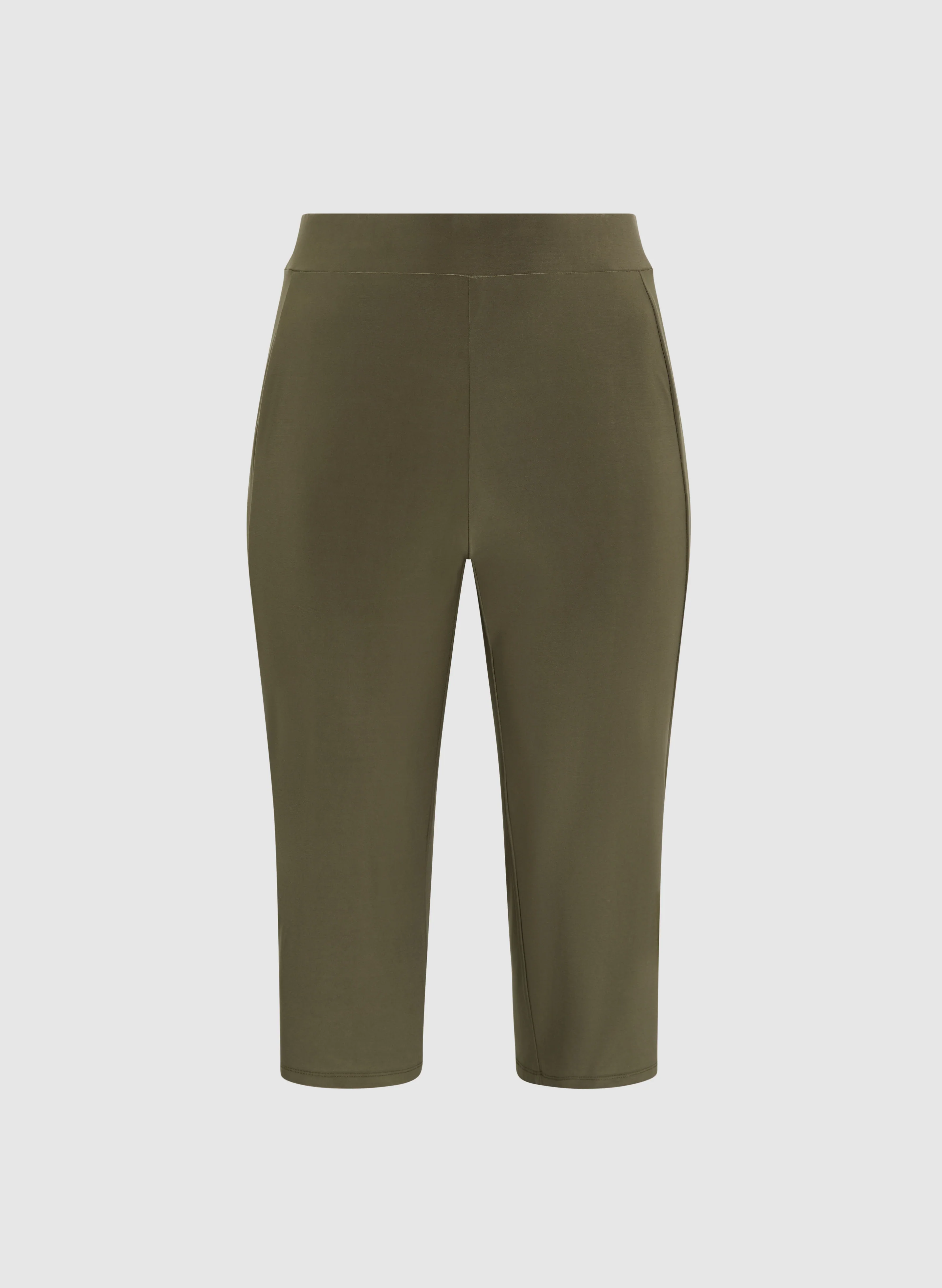 Side Slit Pull-On Capris - Image 6