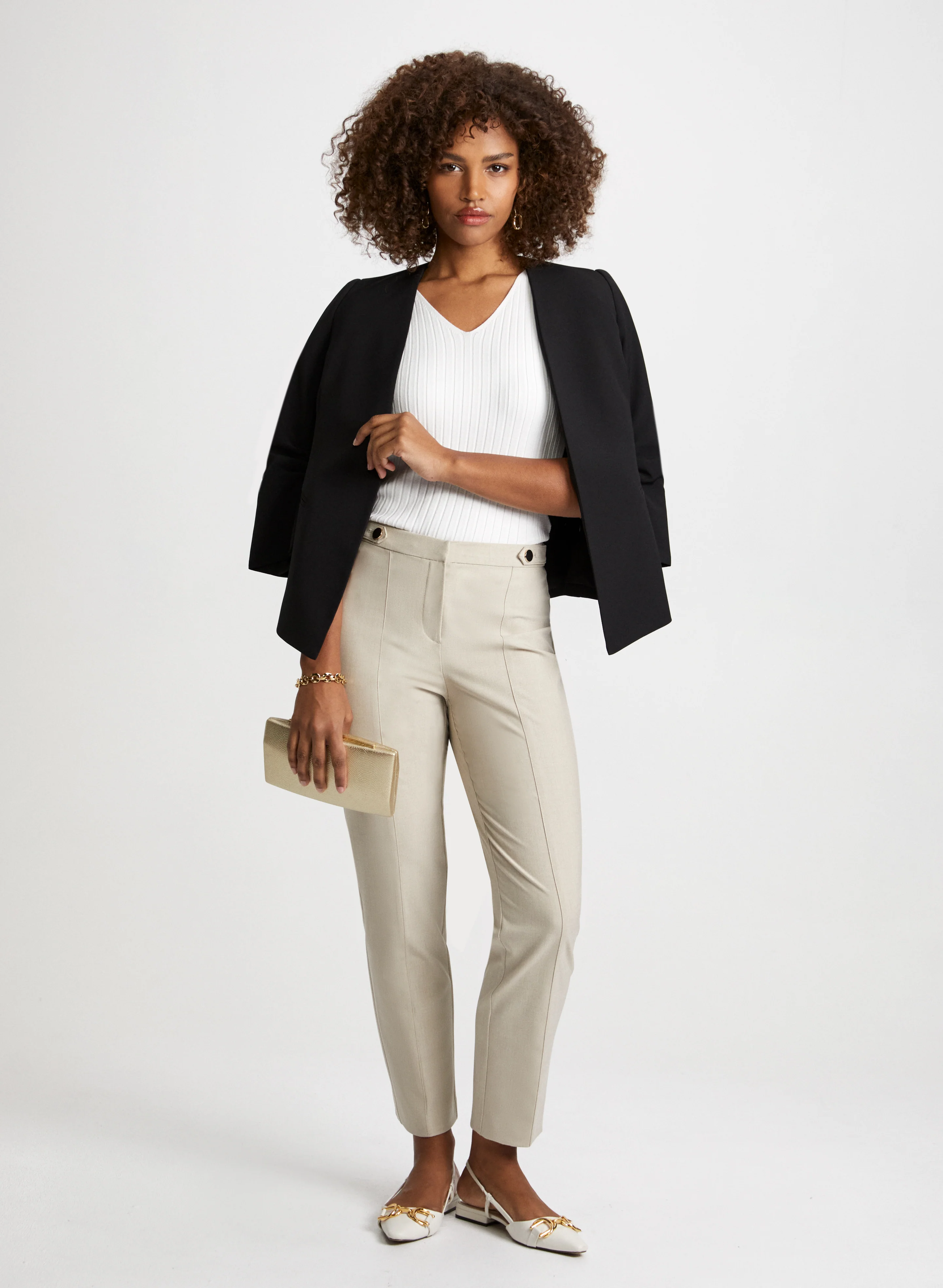 Mia Straight-Leg Pants - Short - Image 3