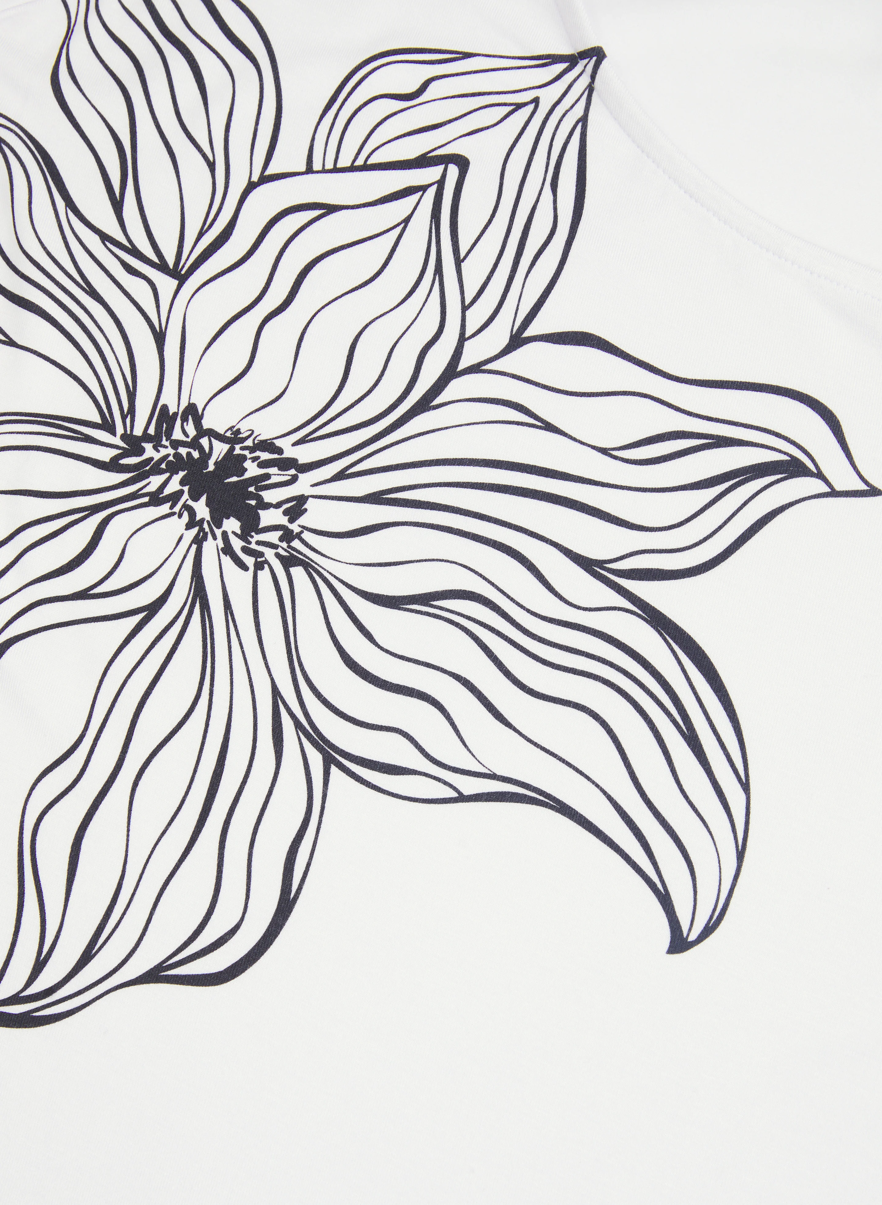 Sketch Floral T-Shirt - Image 7