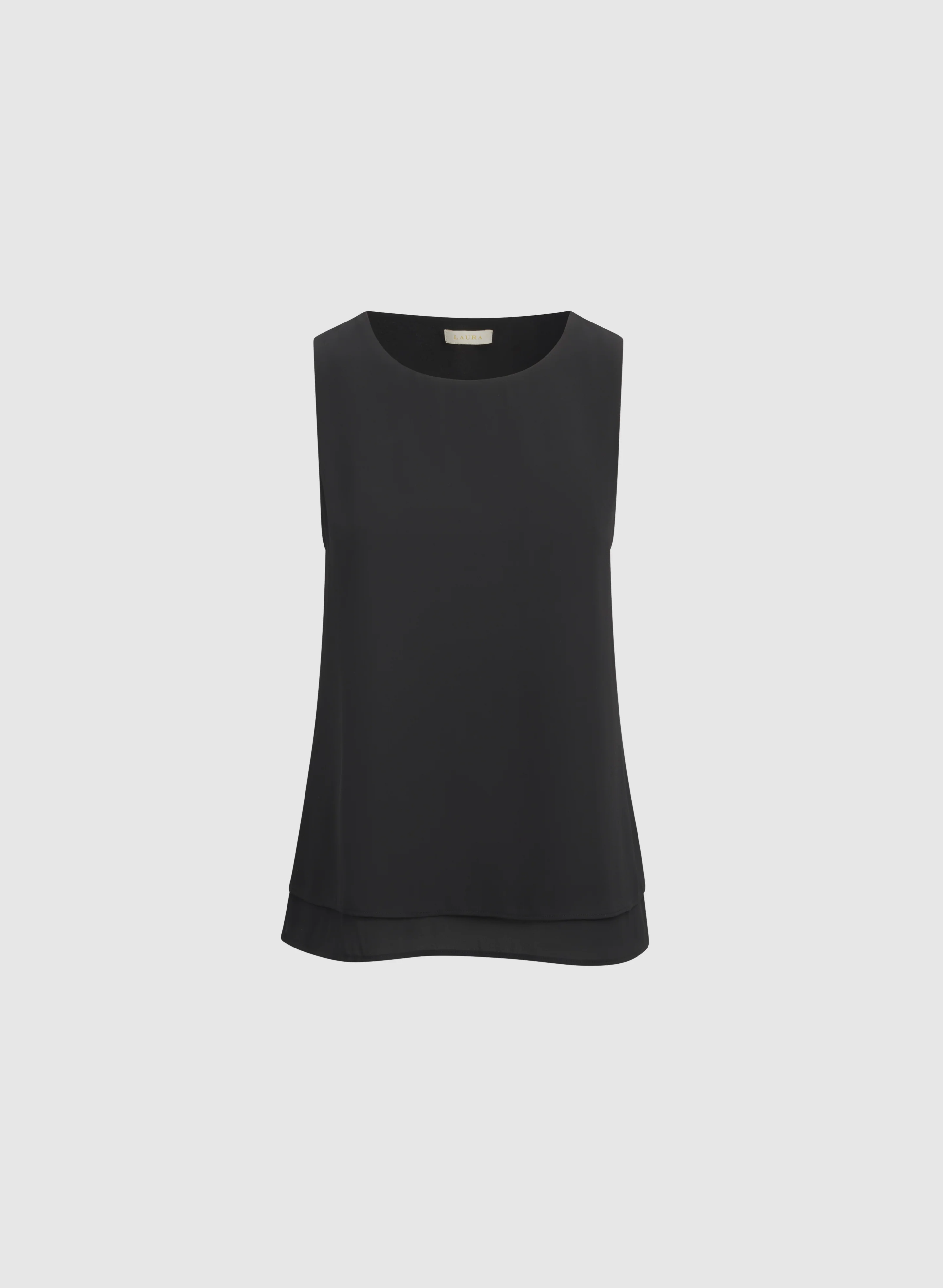 Sleeveless Crepe Blouse - Image 6