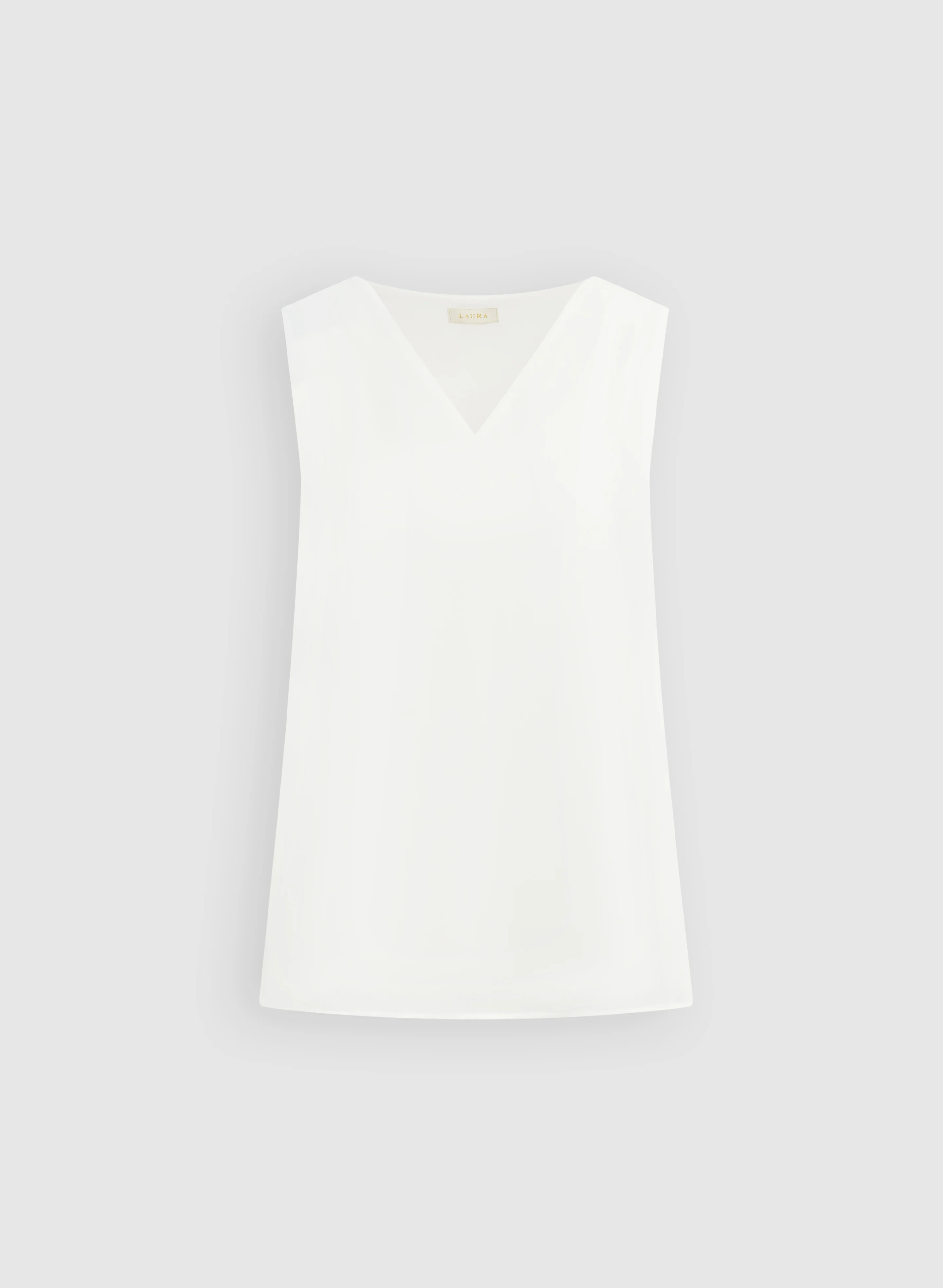 Sleeveless Crepe Blouse - Image 6