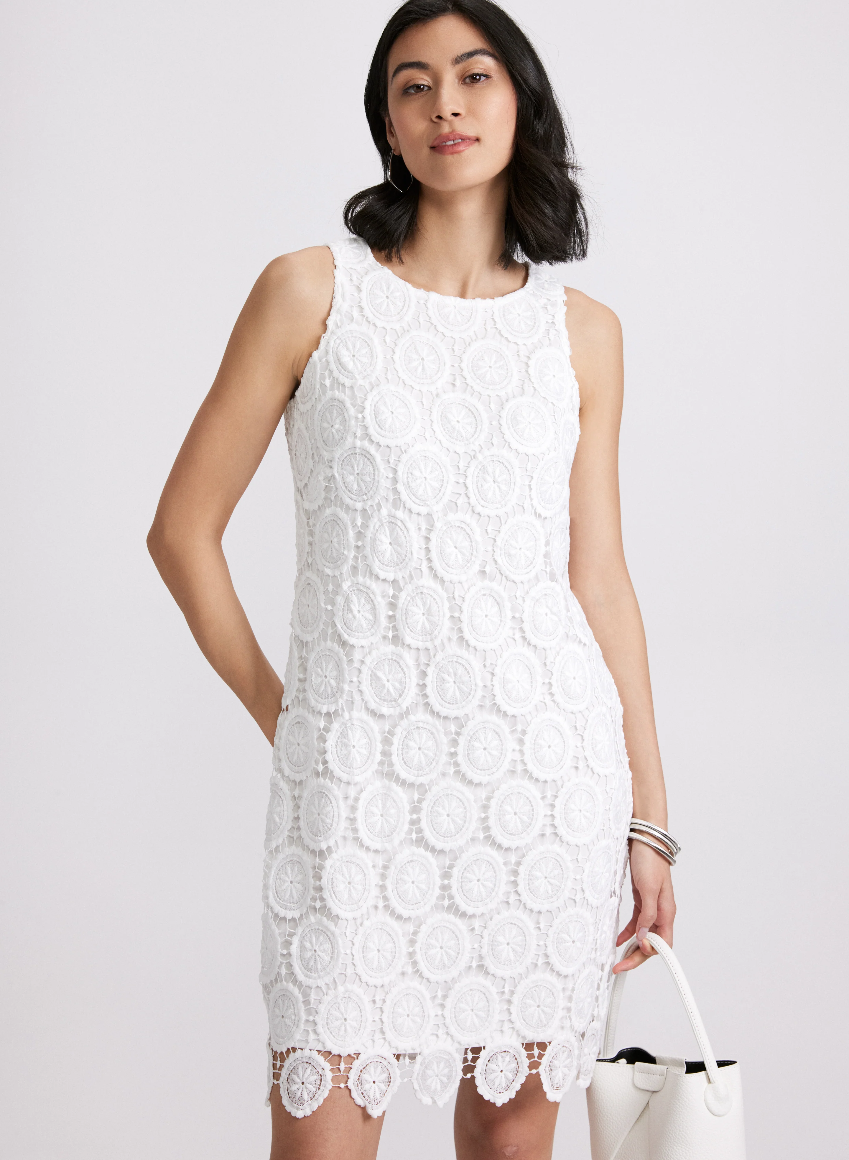 Sleeveless Crochet Dress - Image 4