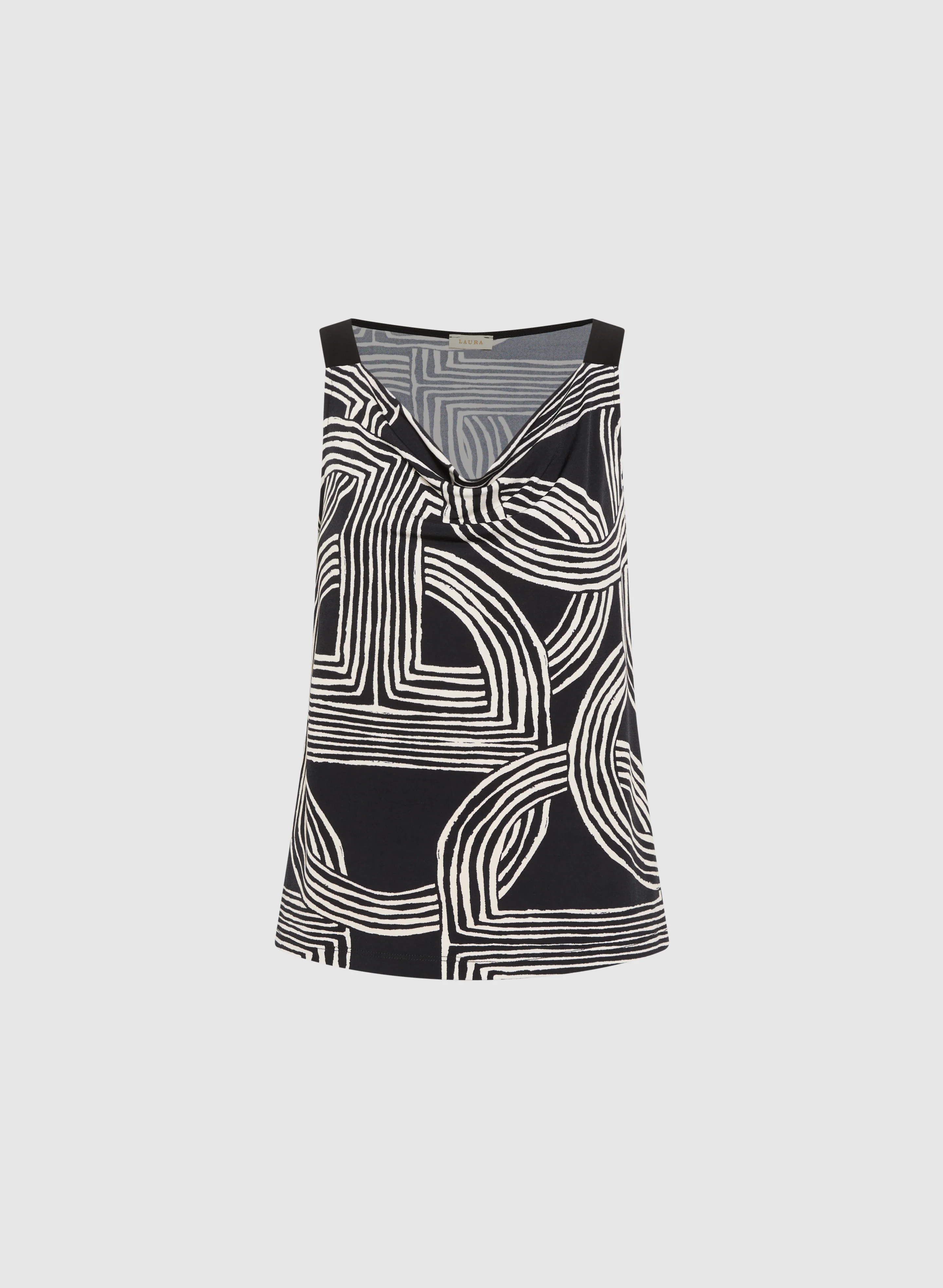Sleeveless Geometric Top - Image 6