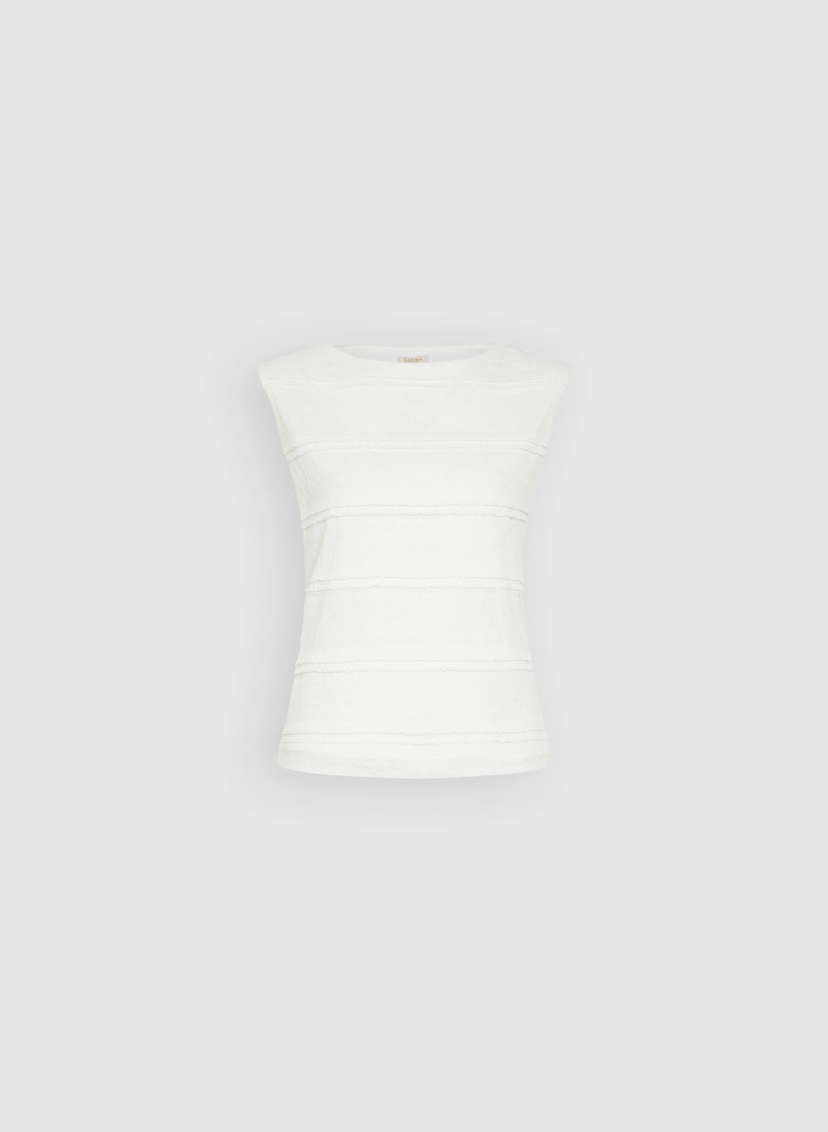 Sleeveless Lace Tank Top - Image 6
