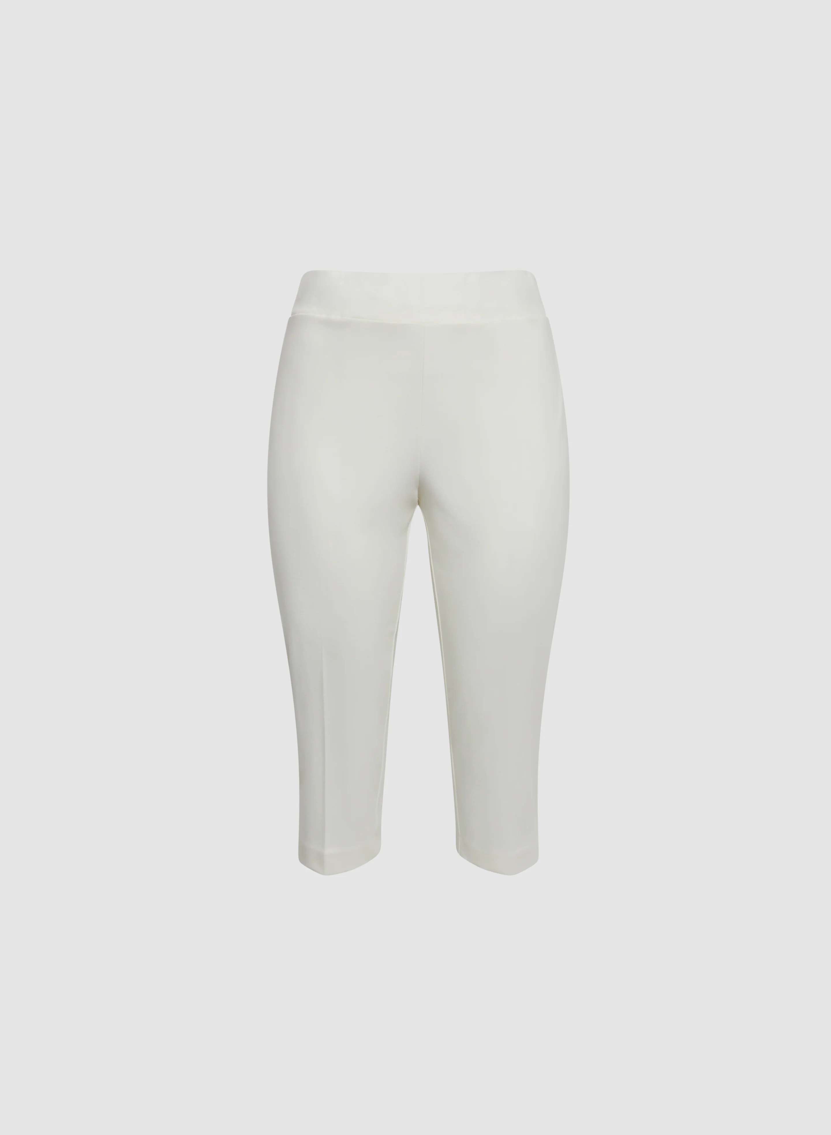 Slit Detail Straight Leg Capris - Image 6
