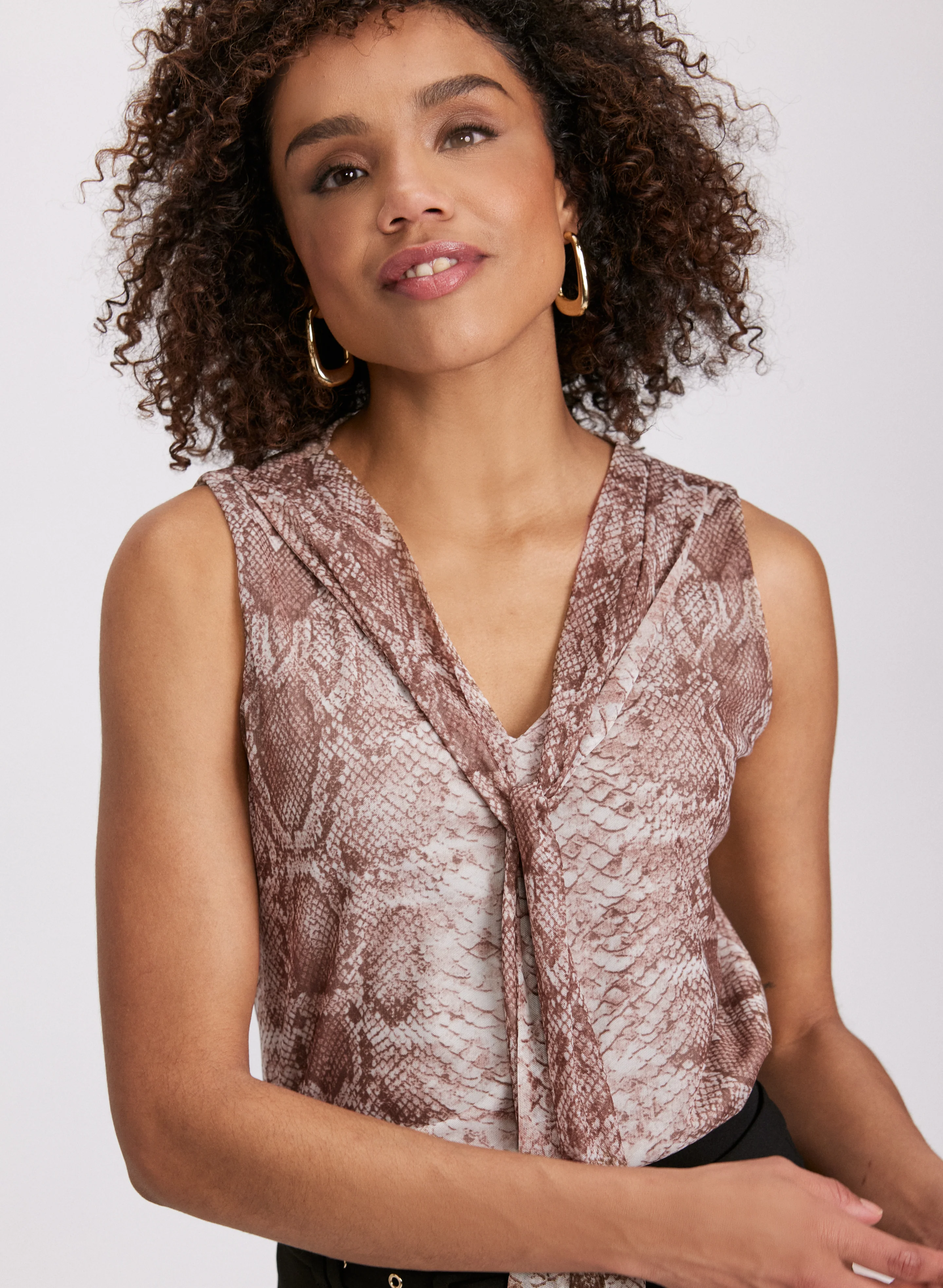 Snake Print Top - Image 2