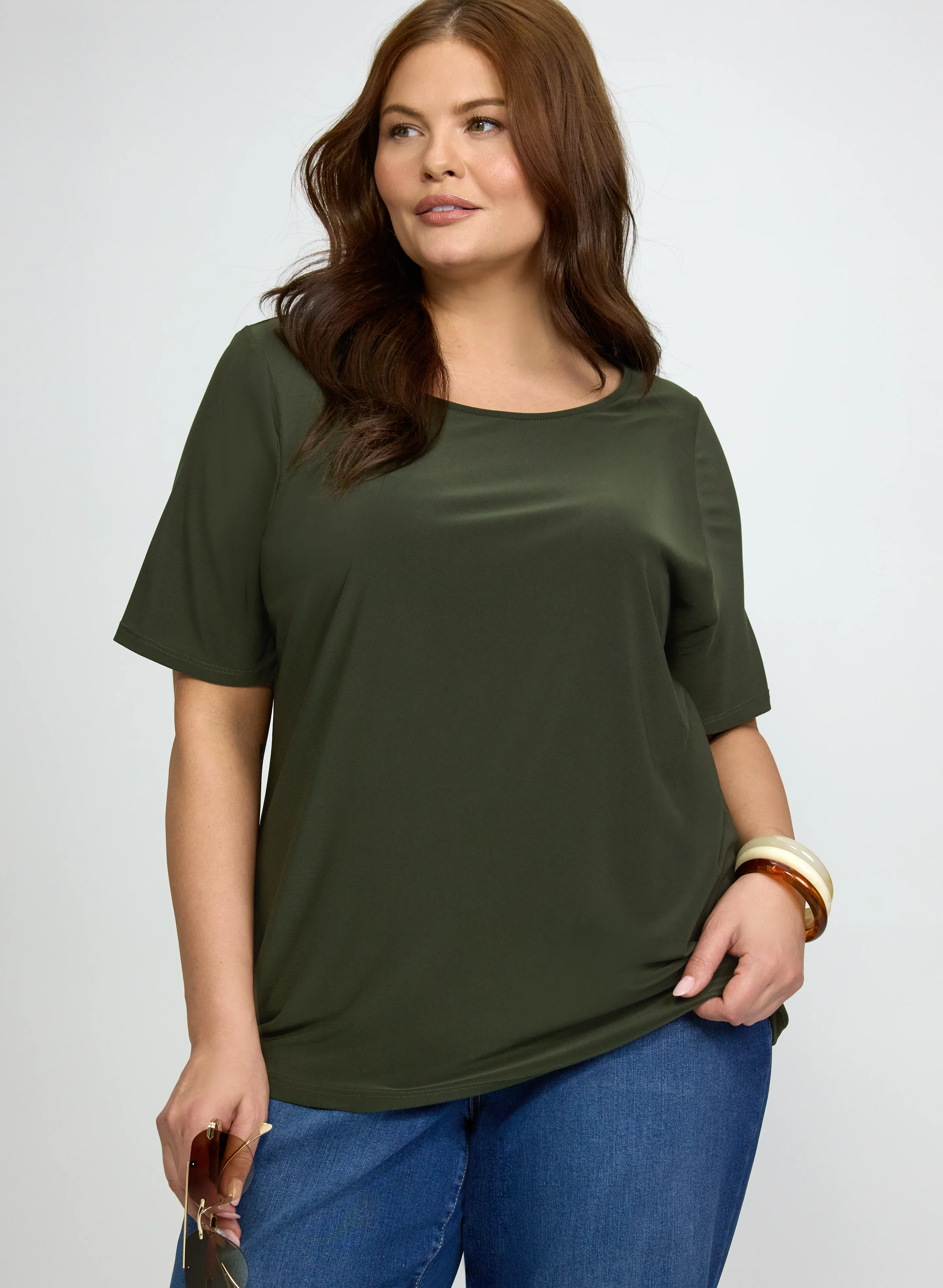 Solid Jersey Top - Image 5