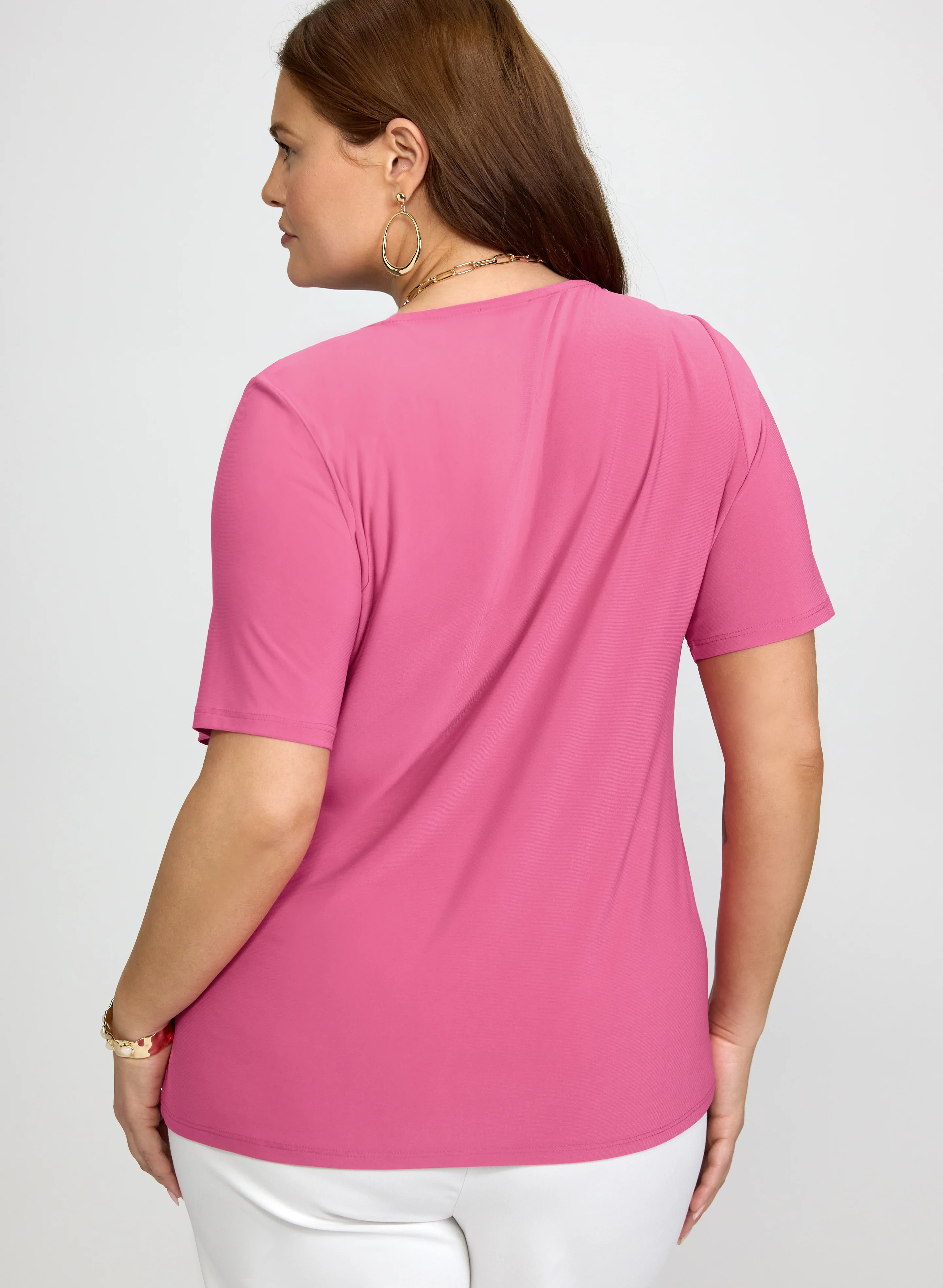Solid Jersey Top - Image 2