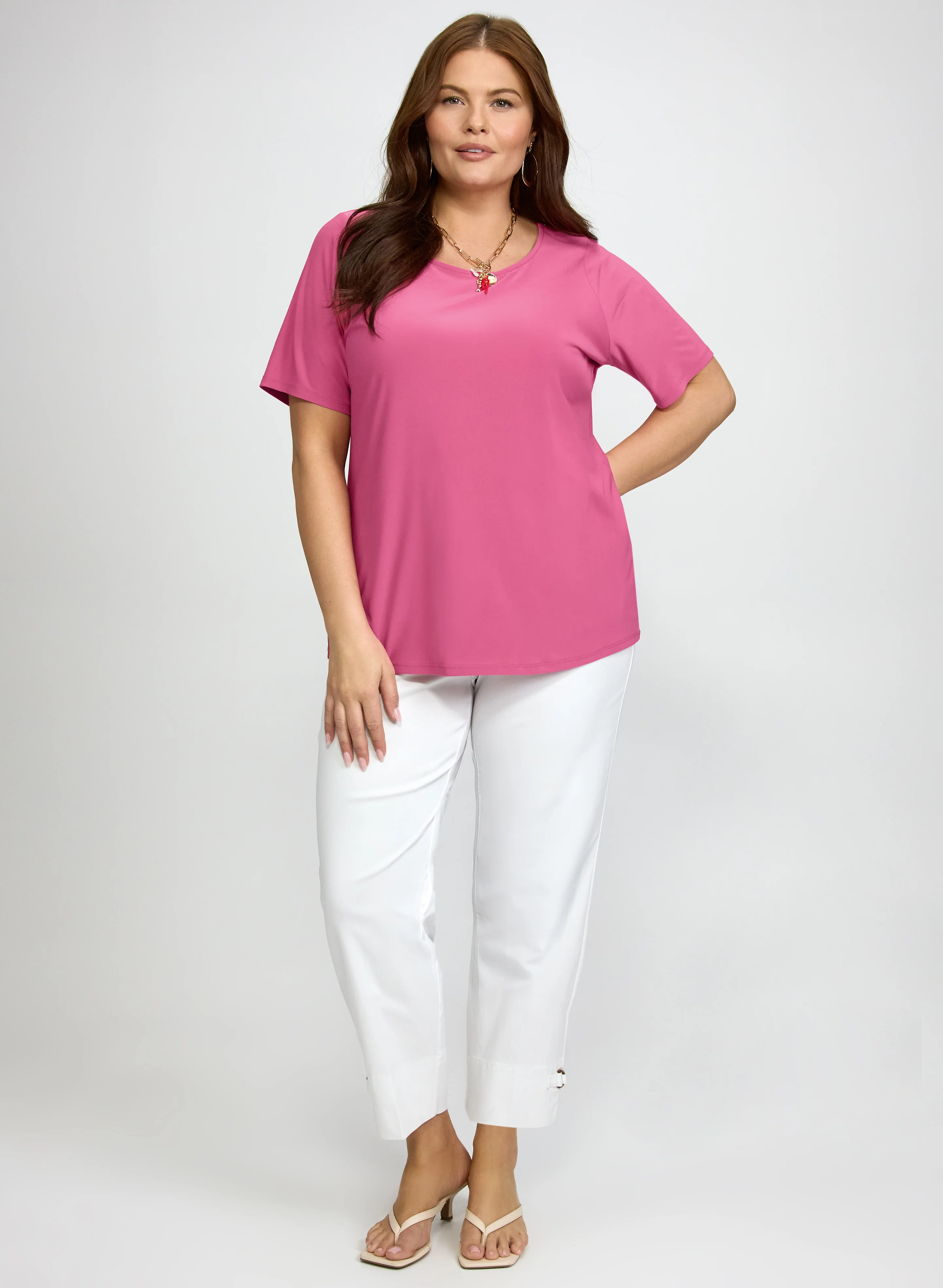 Solid Jersey Top - Image 3
