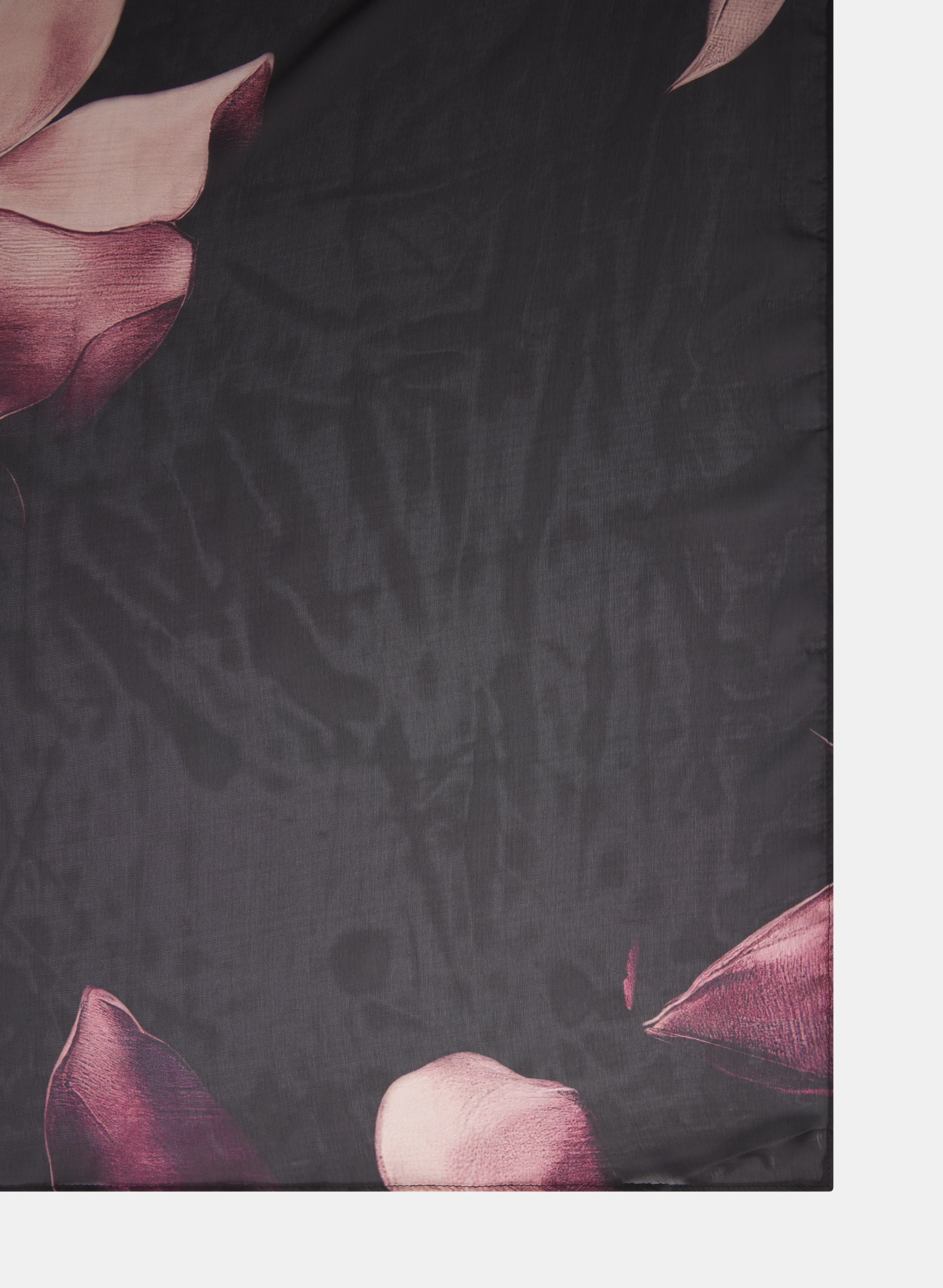 Square Floral Scarf - Image 3