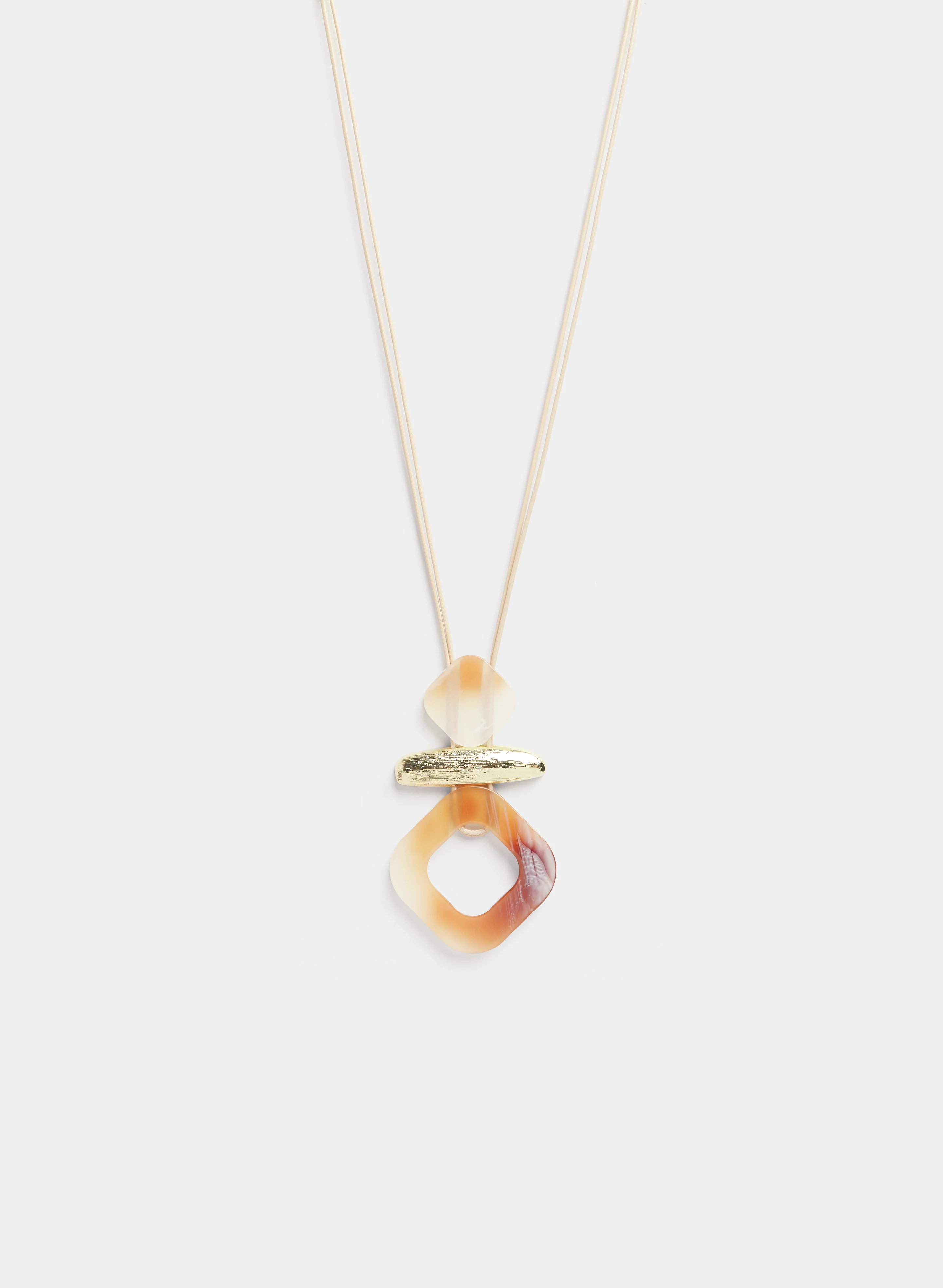 Square Pendant Necklace