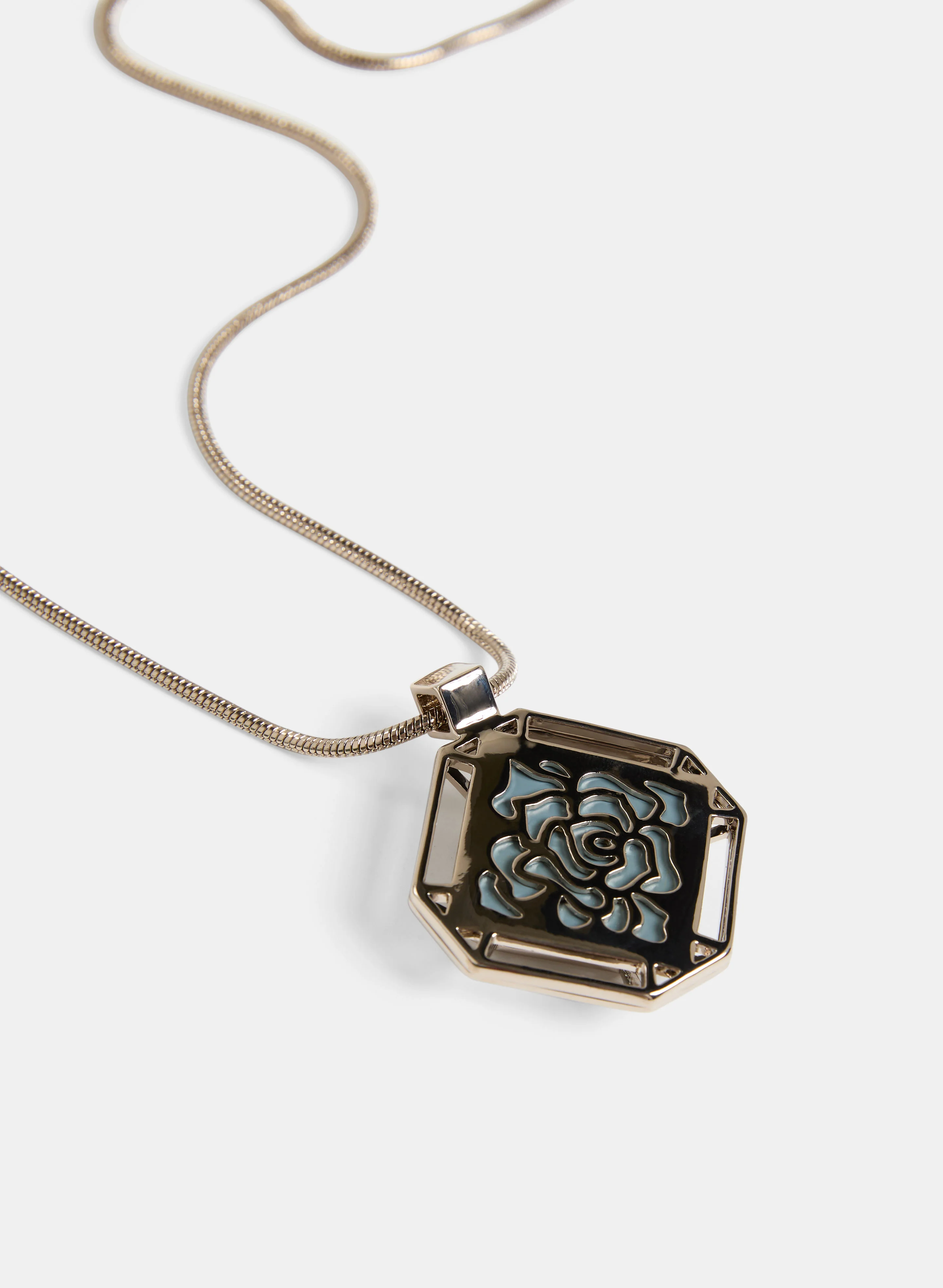 Square Pendant Necklace - Image 2