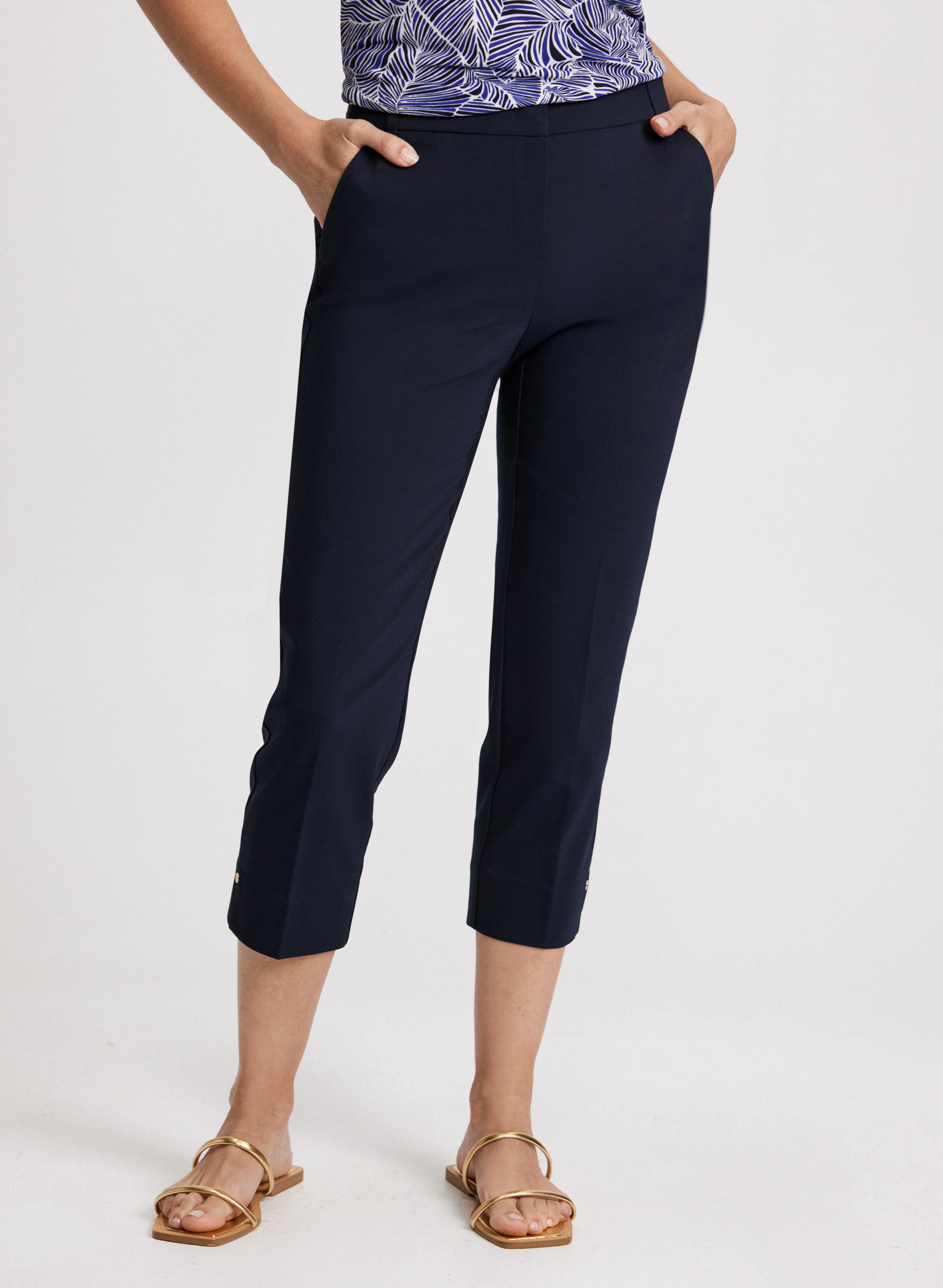 Straight-Leg Capris