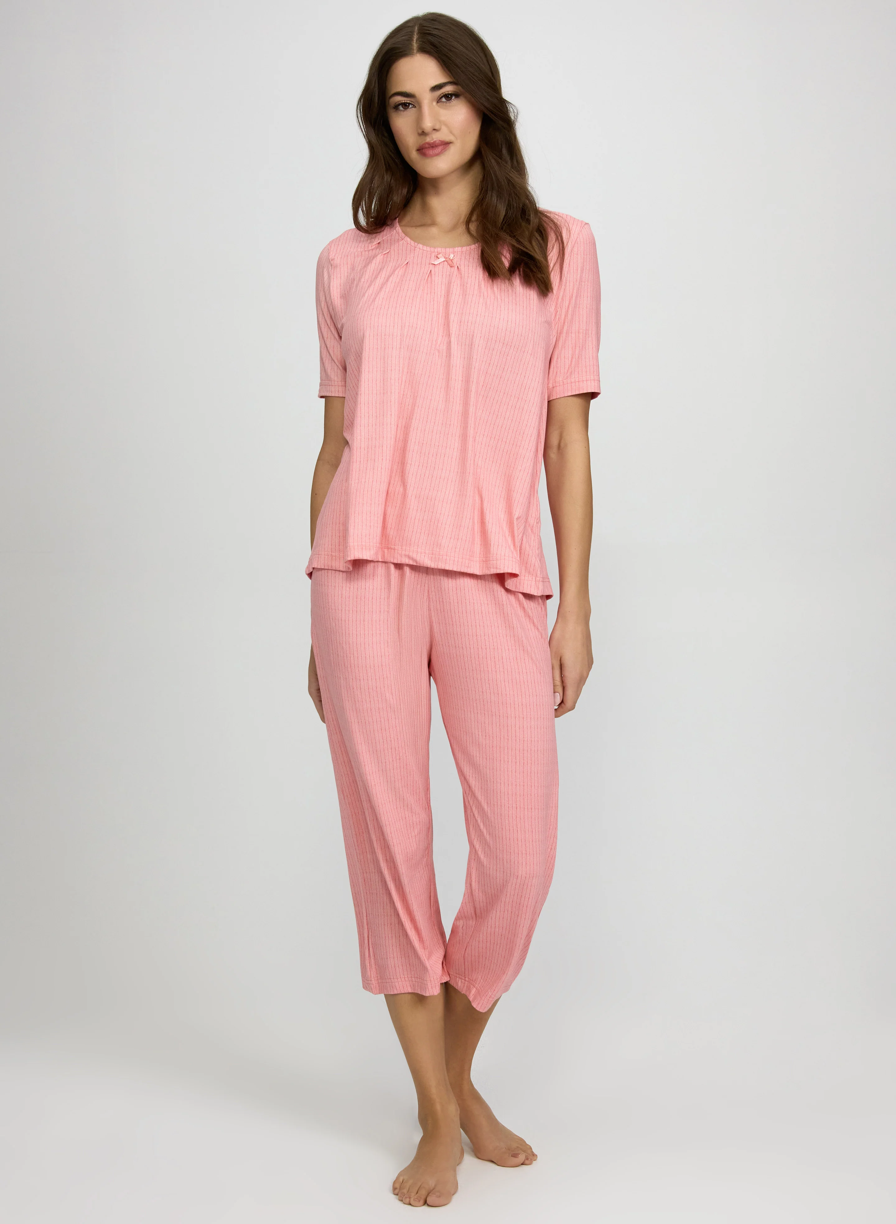 Stripe Jersey Pyjama Set