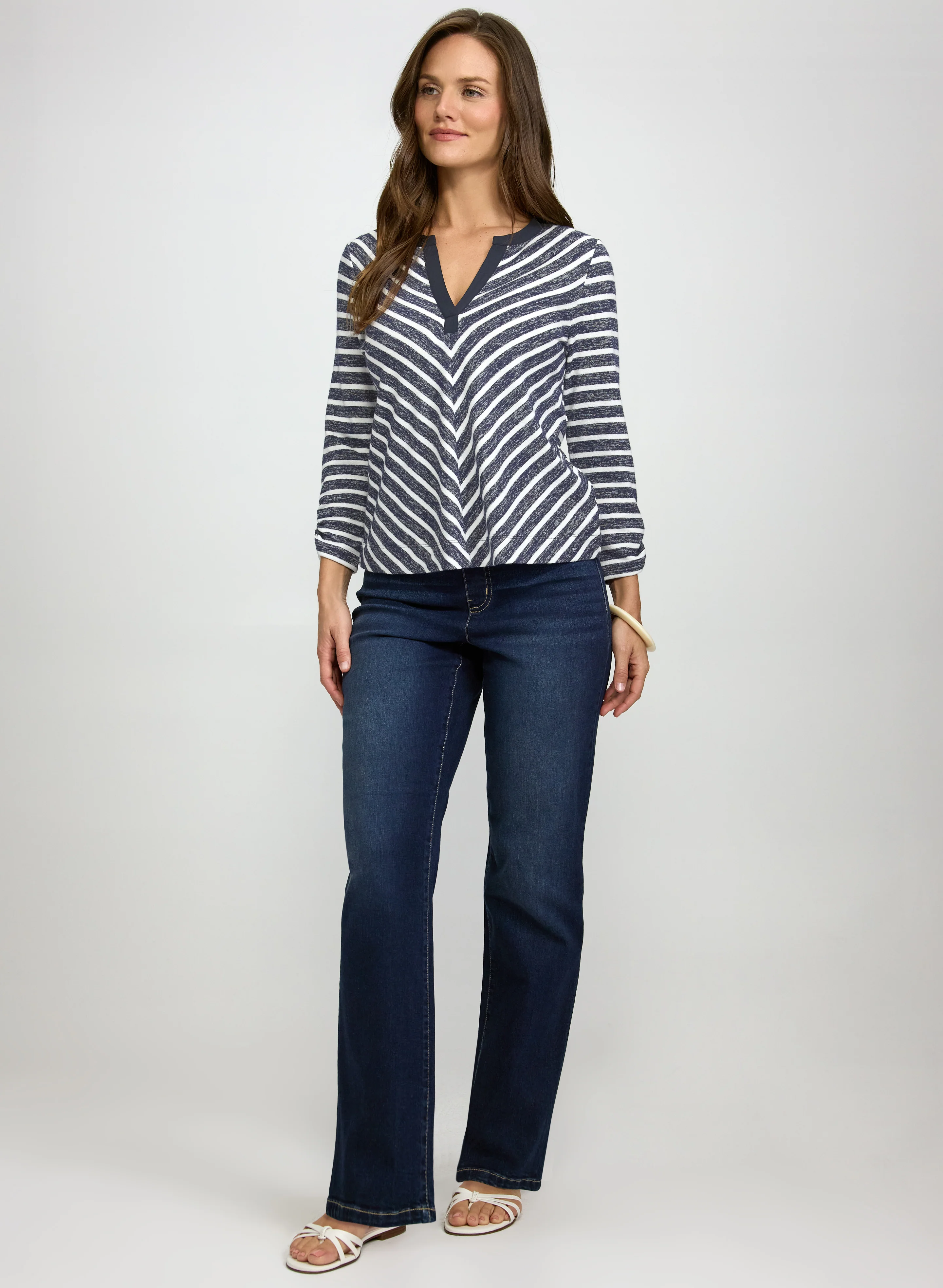 Striped Knit Top - Image 4