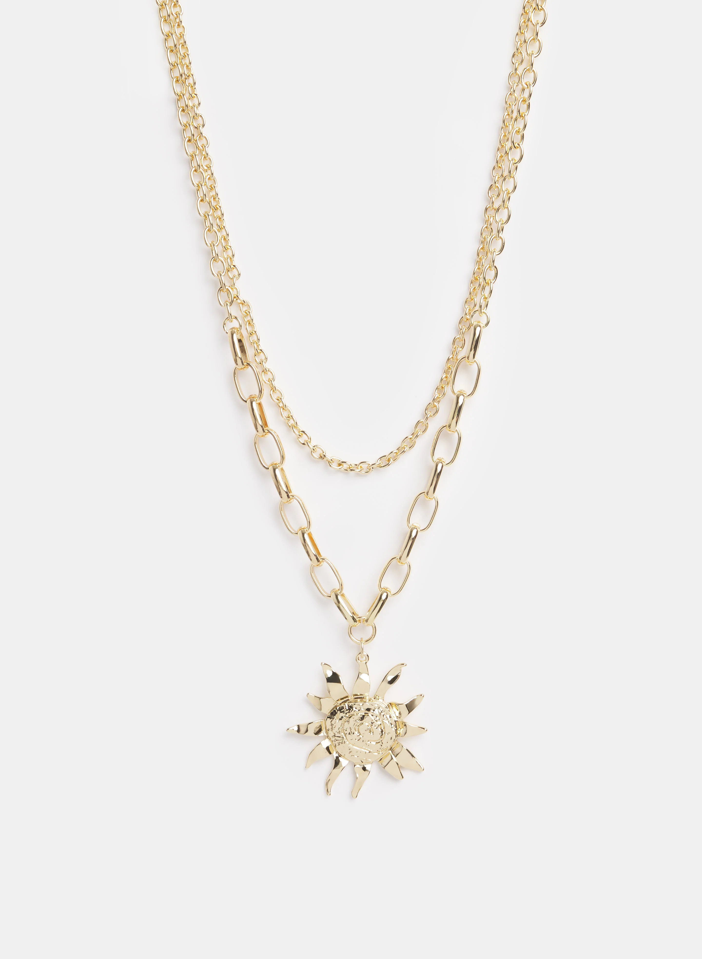 Sun Pendant Necklace