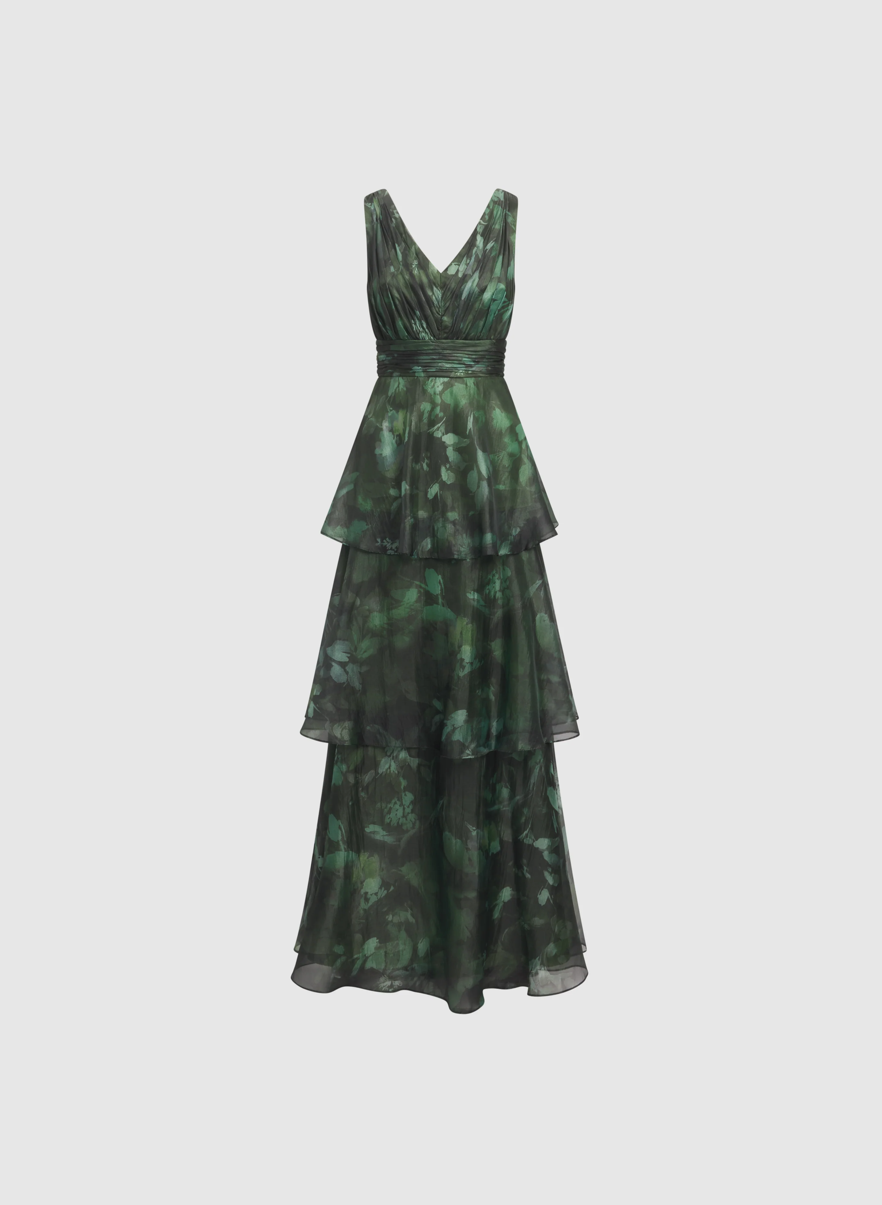 Tiered Floral Dress - Image 6