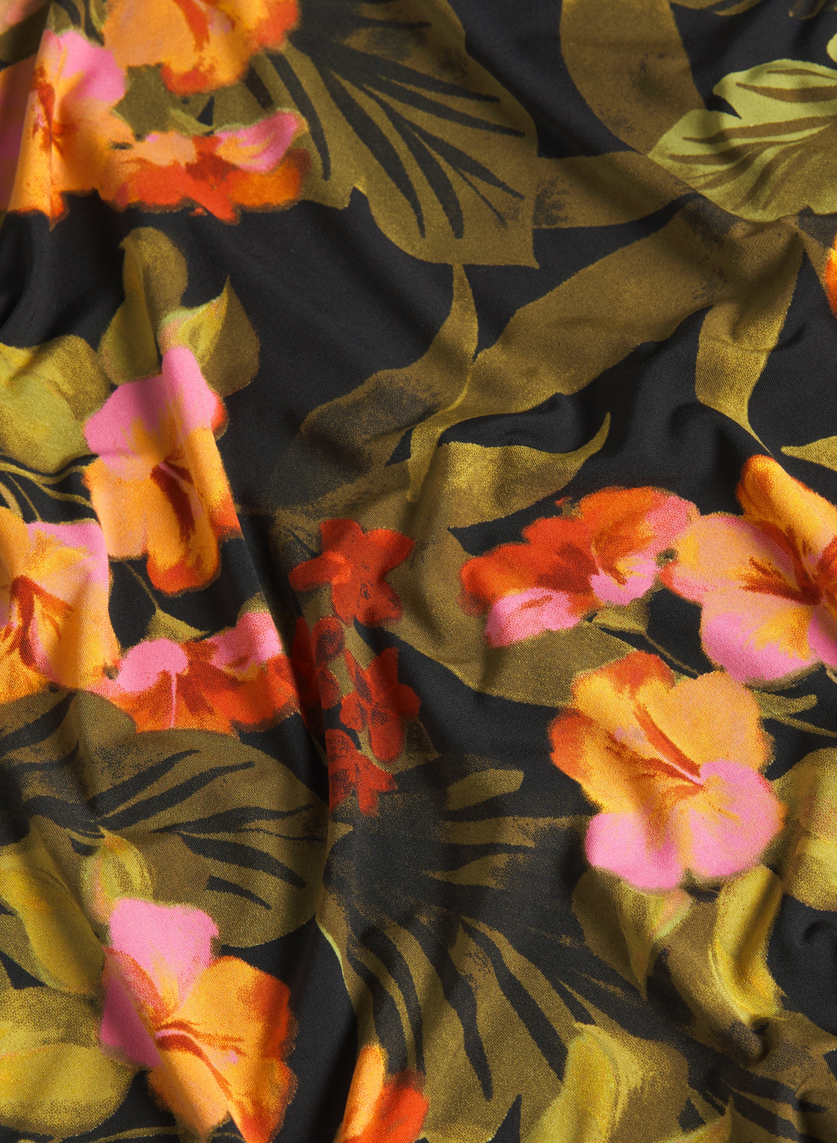 Tropical Jersey Maxi Dress - Image 7