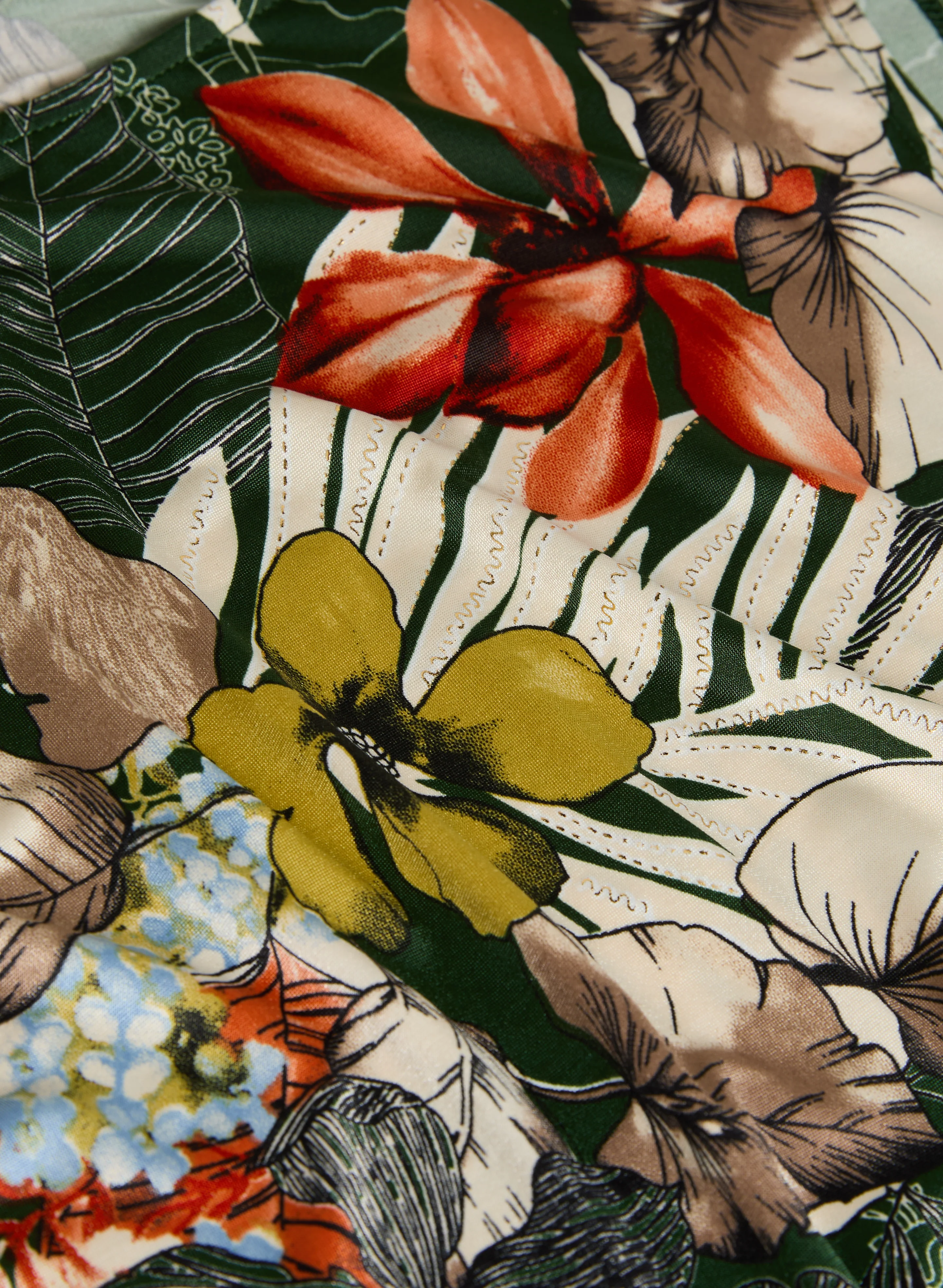 Tropical Print Tank Top - Image 7