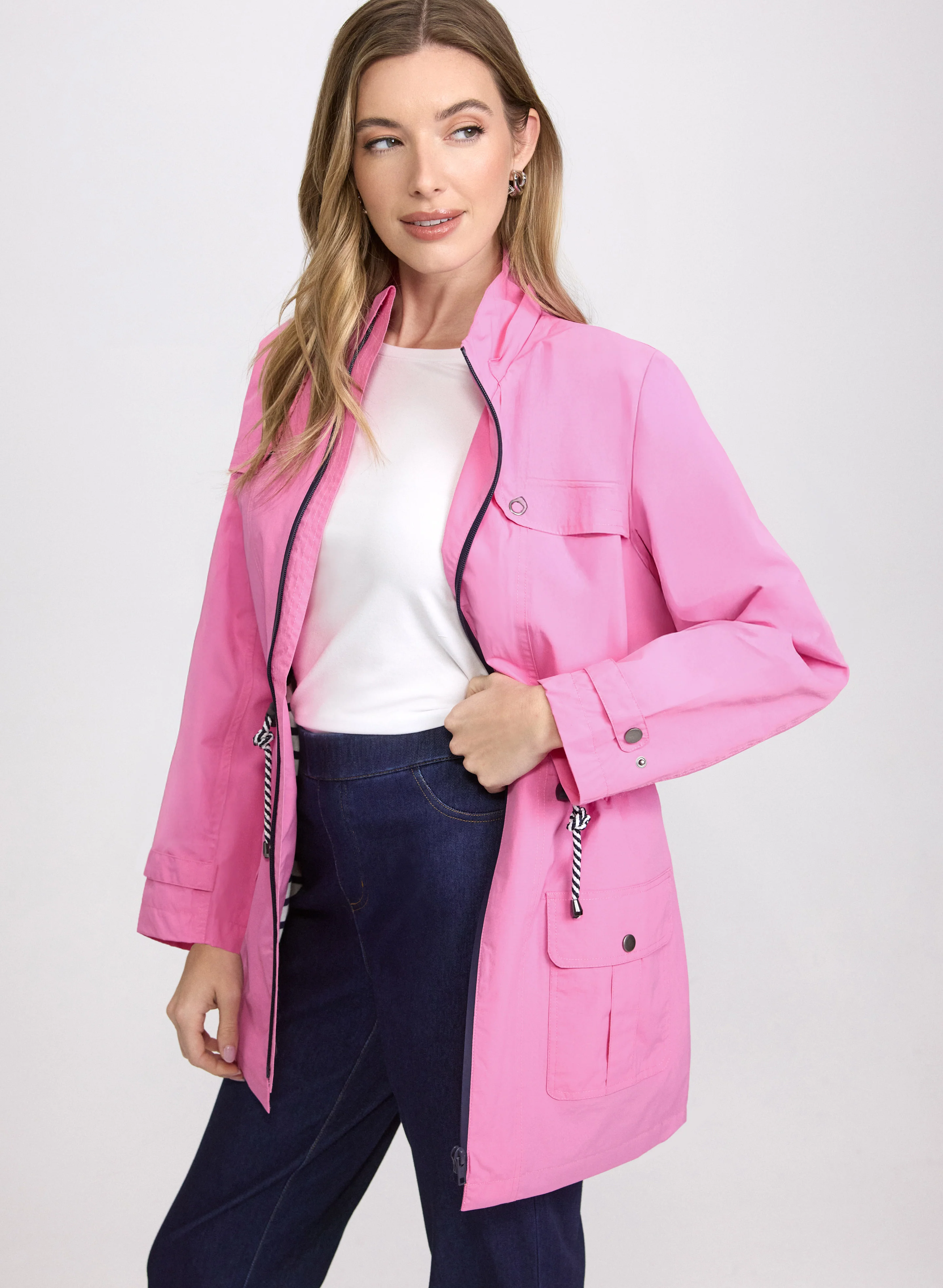 Waterproof Nylon Raincoat - Image 2