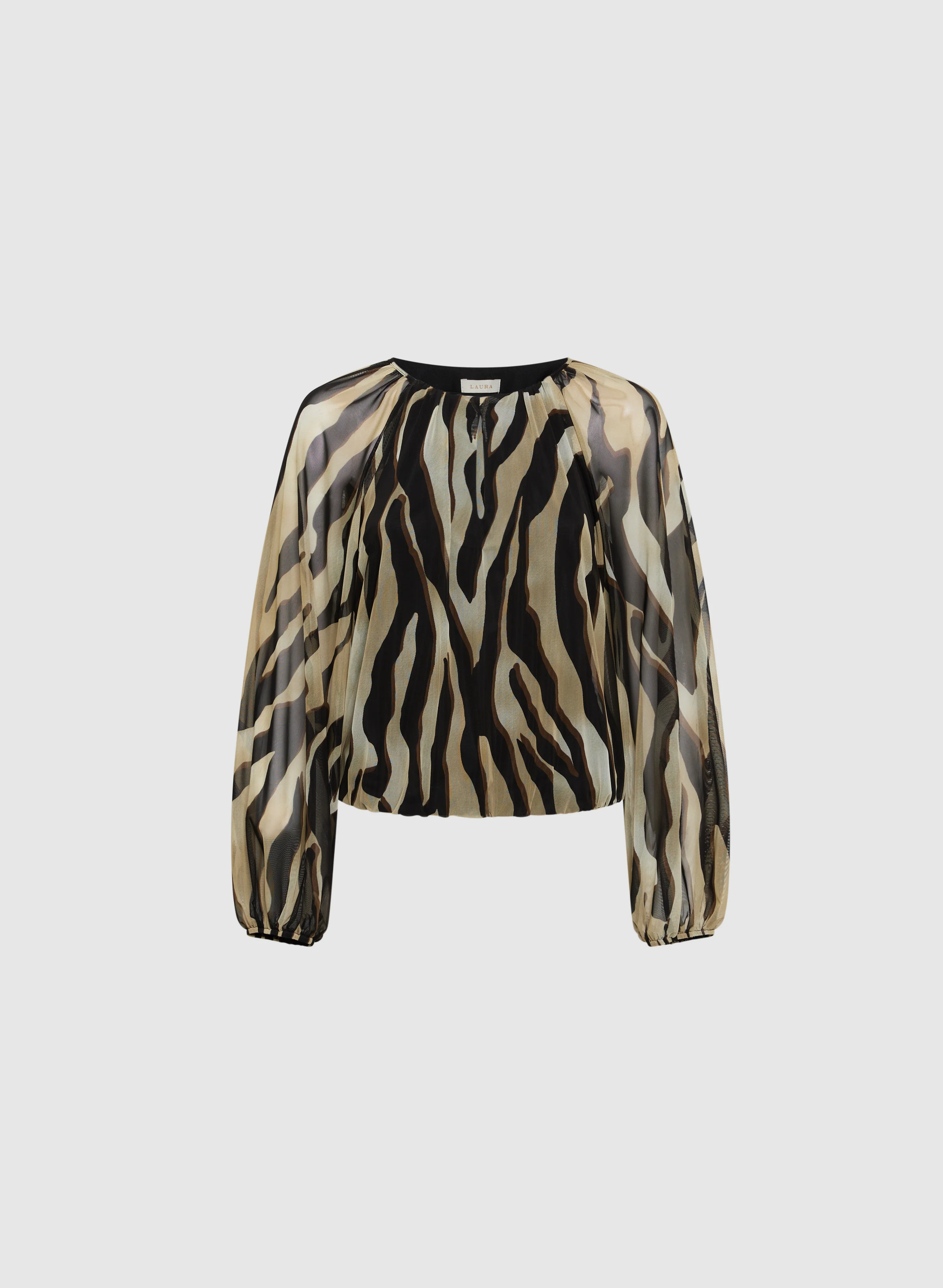 Zebra Print Blouse - Image 6