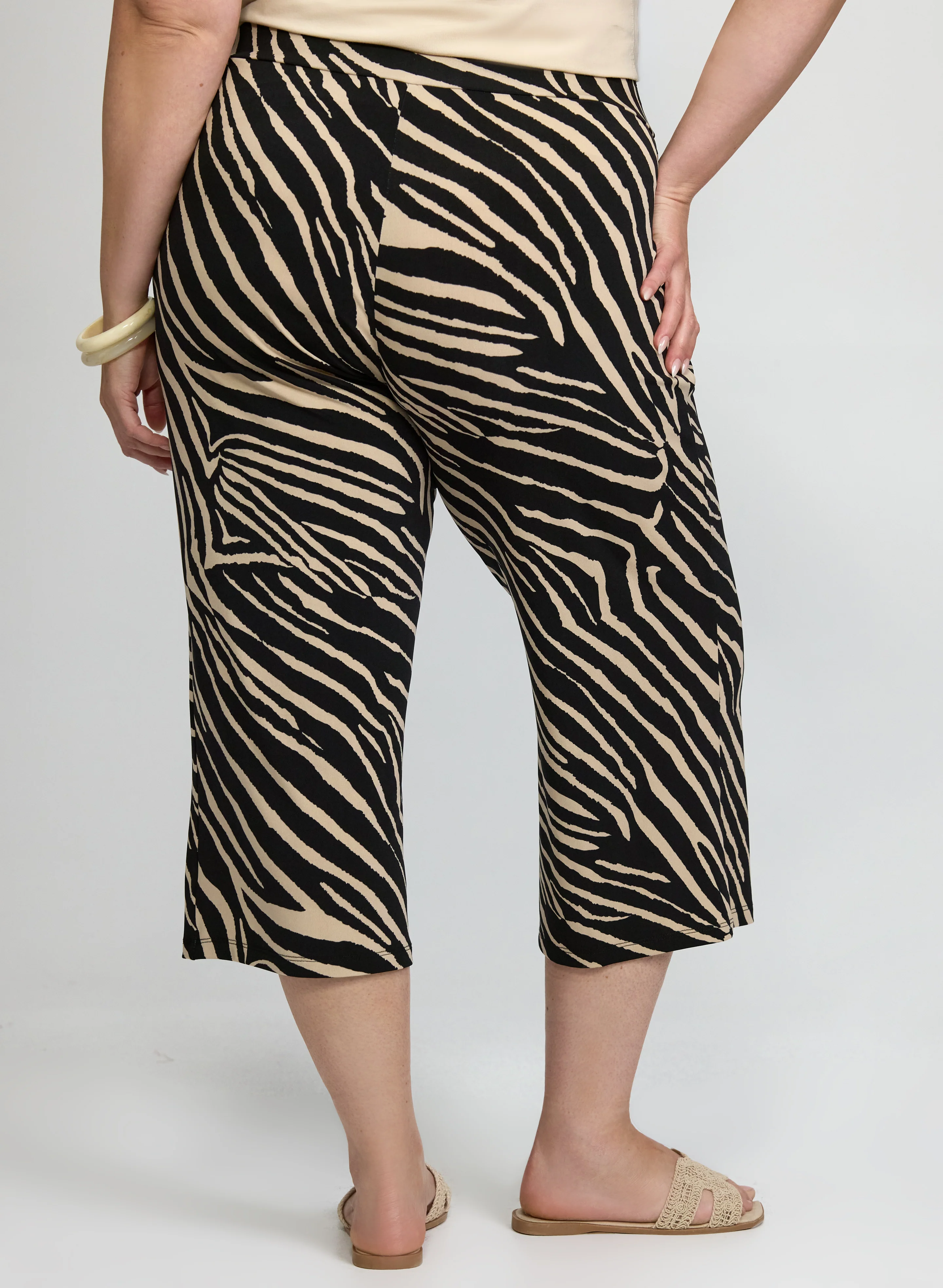 Zebra Print Capris - Image 4