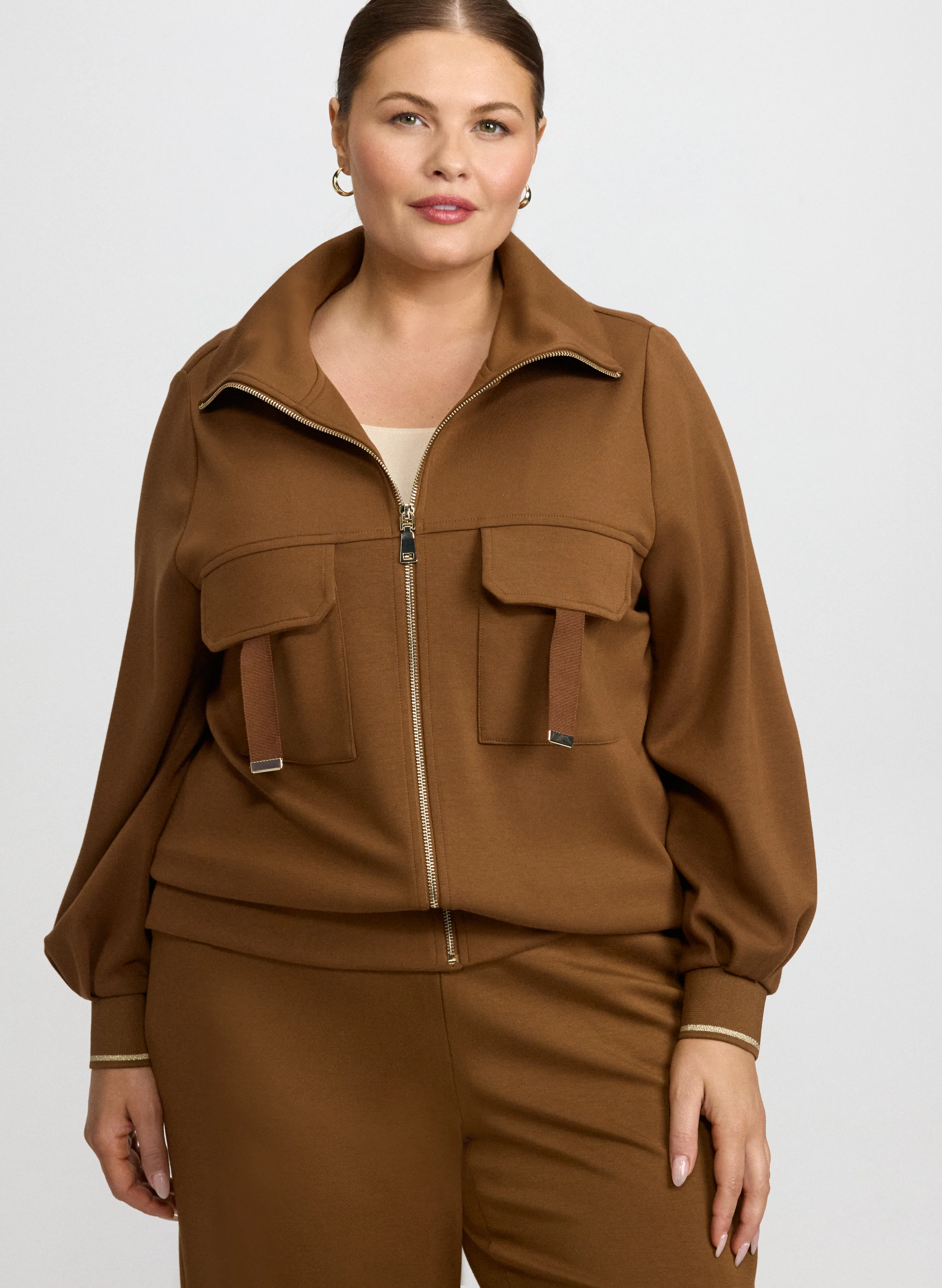 Zip-Up Cover-Up - Plus
